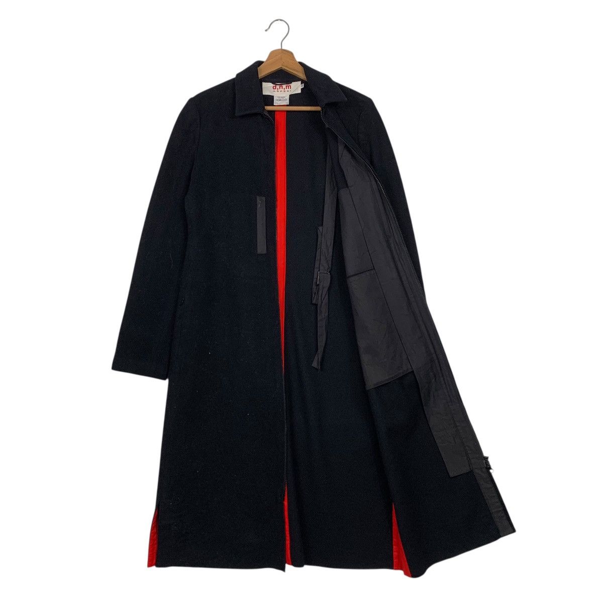Aspesi DNM Aspesi Wool Zipper Black Coat Size US S / EU 44-46 / 1 - 10 Thumbnail