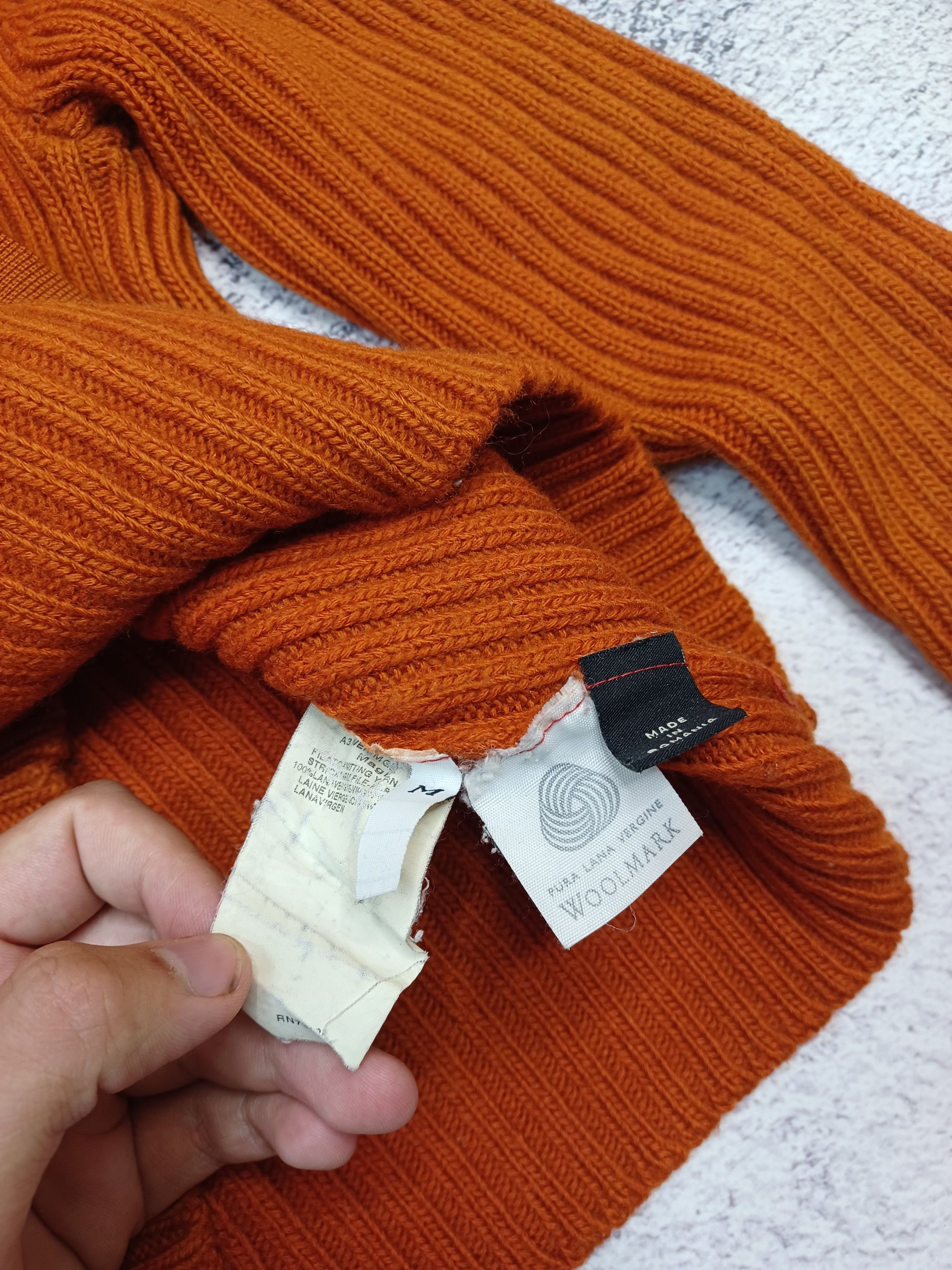 Weekend Max Mara Vintage MaxMara Weekend Ribbed Wool Knit Sweater Size M / US 6-8 / IT 42-44 - 5 Thumbnail