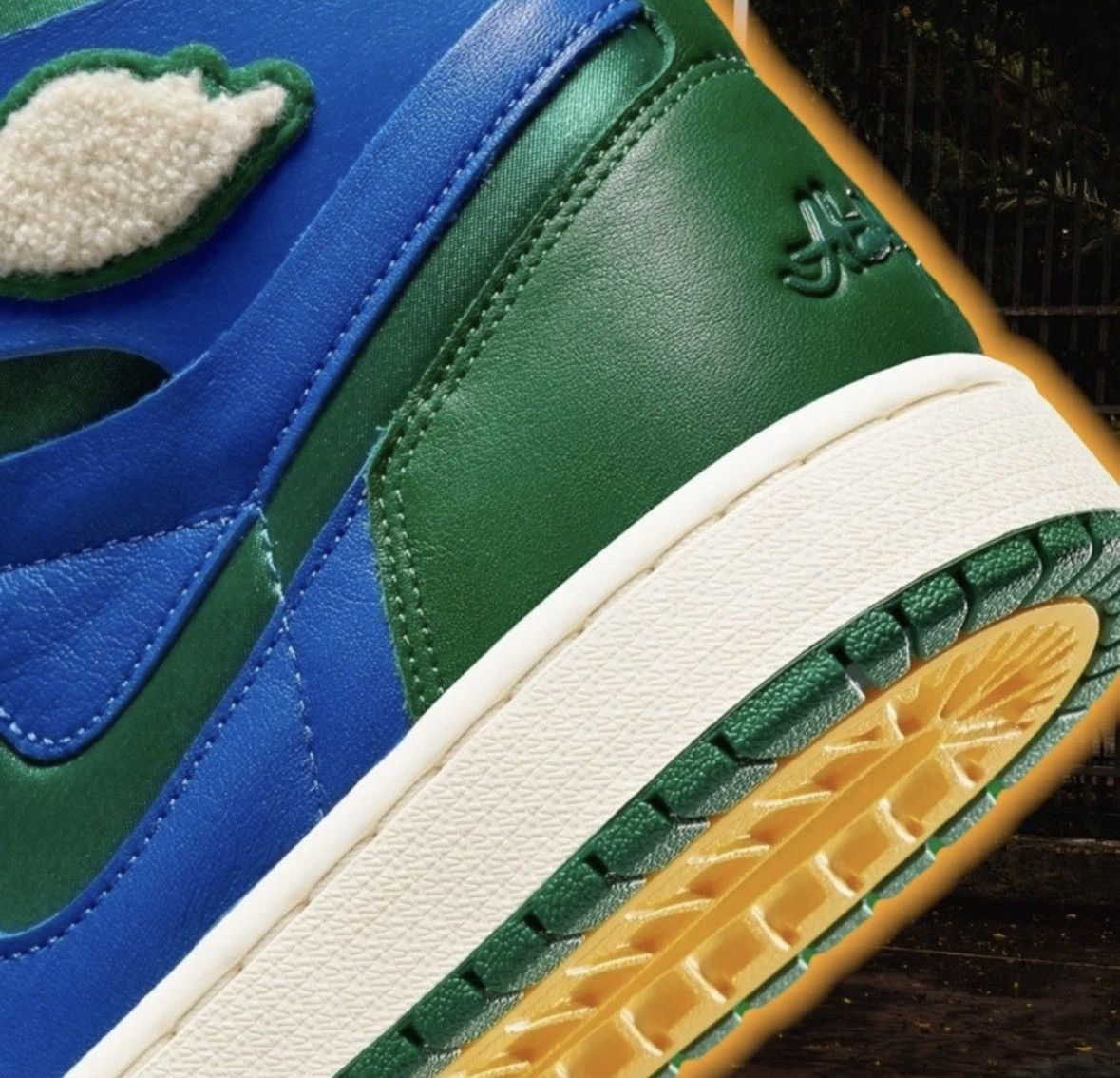 Nike Aleali May x Air Jordan 1 Zoom 🤾🏿‍♂️ "Califia" Size US 10 / EU 43 - 4 Thumbnail