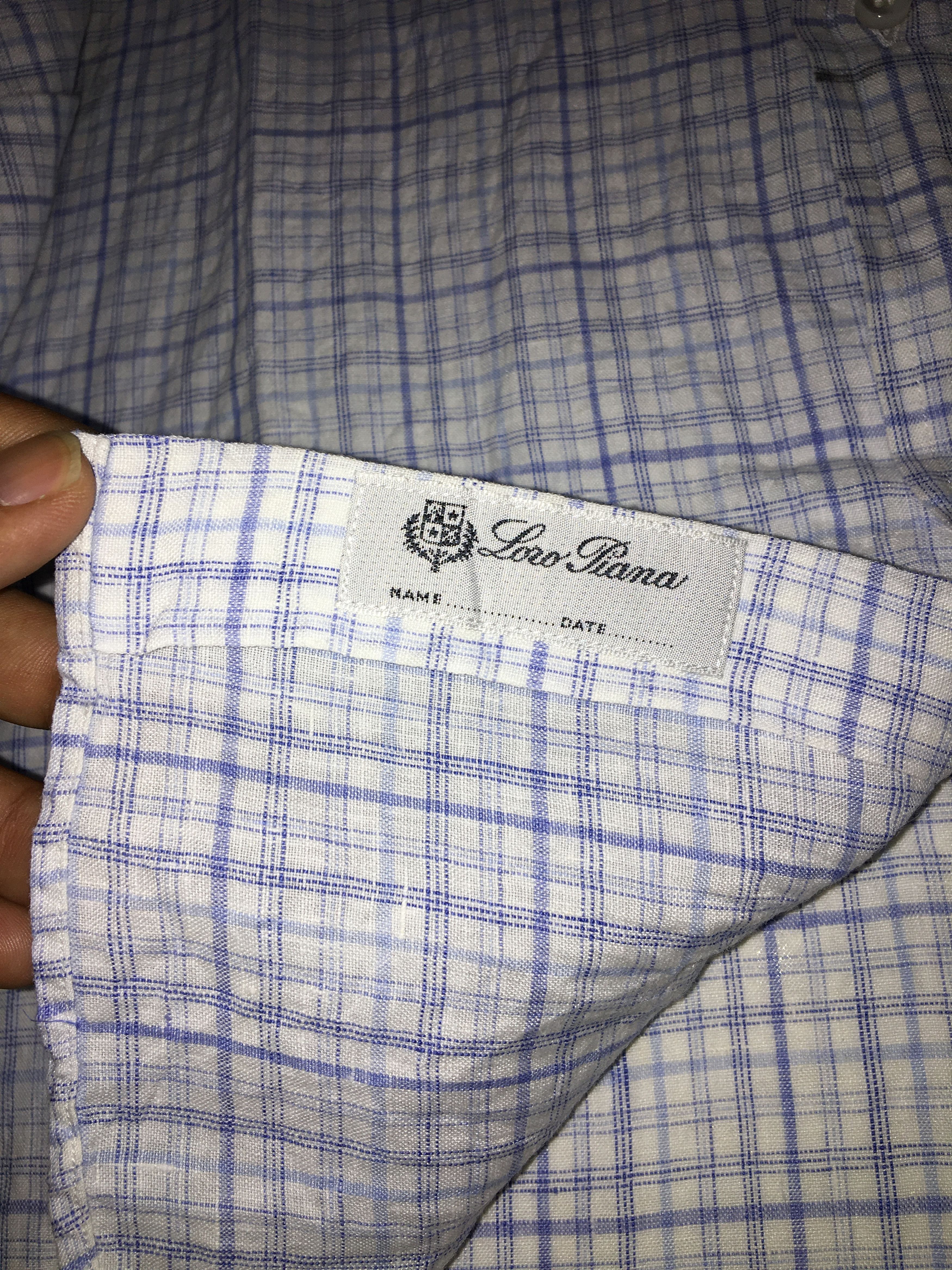 Loro Piana Loro Piana Button Ups Size US XL / EU 56 / 4 - 6 Thumbnail