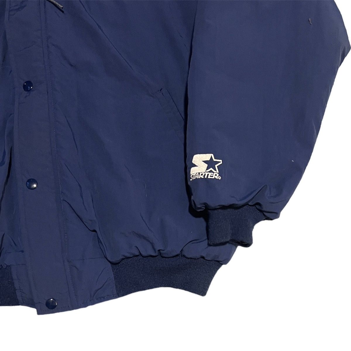 Other Vintage 80s 90s GEORGETOWN University HOYAS STARTER Jacket Size US L / EU 52-54 / 3 - 4 Thumbnail
