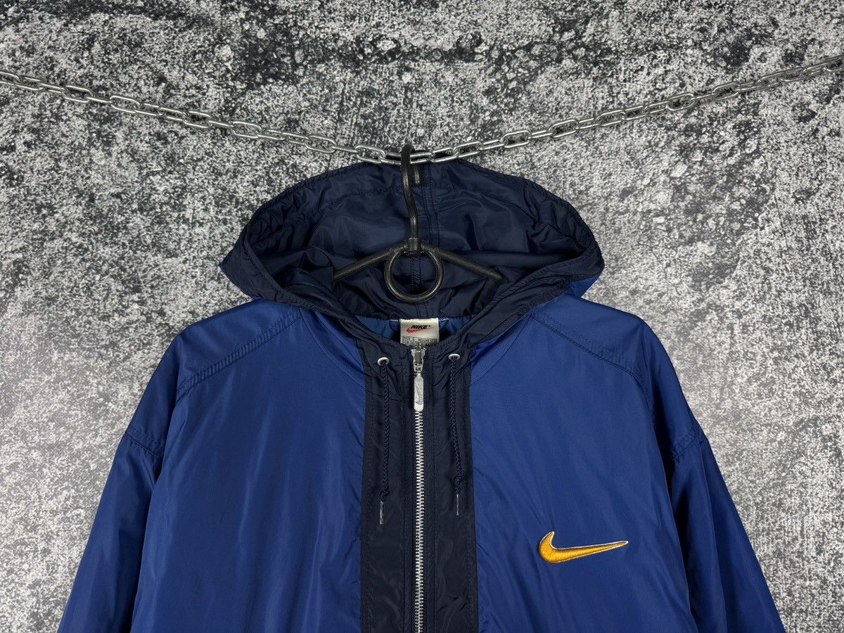 Nike Men’s Nike Vintage 90s Blue Nylon Anorak Jacket Size S Size US S / EU 44-46 / 1 - 2 Thumbnail