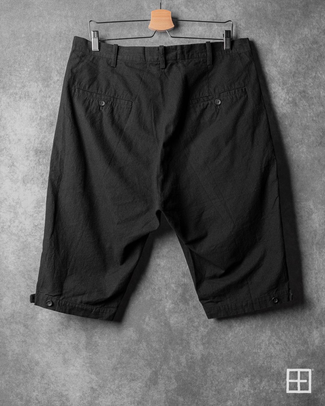 Yohji Yamamoto Yohji Yamamoto Pour Homme Shorts Size US 32 / EU 48 - 2 Thumbnail