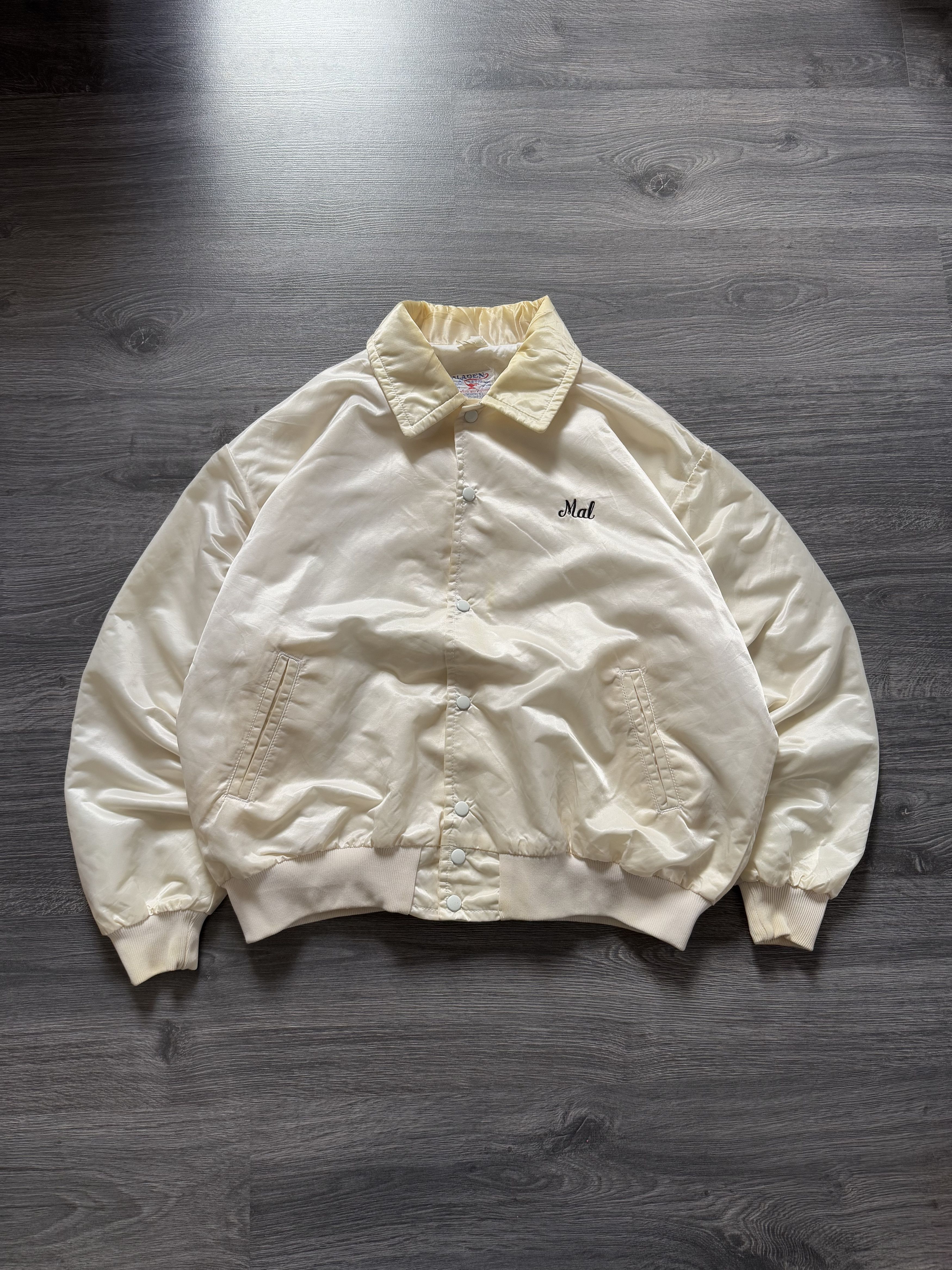 Vintage VINTAGE 70s Rare Aladen Athletic Bomber Jacket Size US L / EU 52-54 / 3 - 1 Thumbnail