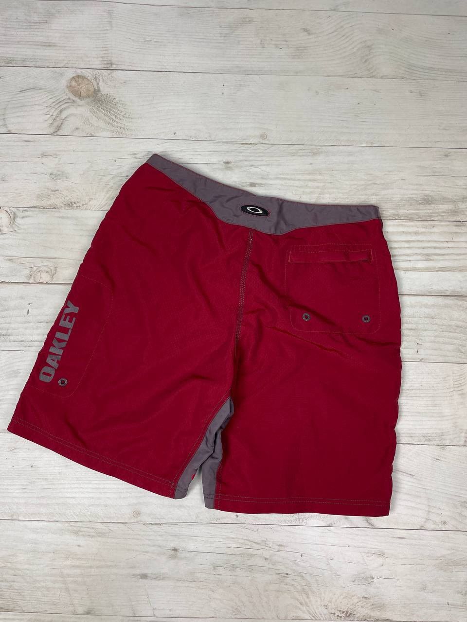 Oakley Vintage Oakley Nylon Shorts 00s Big Logo Swim Board Surf Size US 34 / EU 50 - 9 Thumbnail