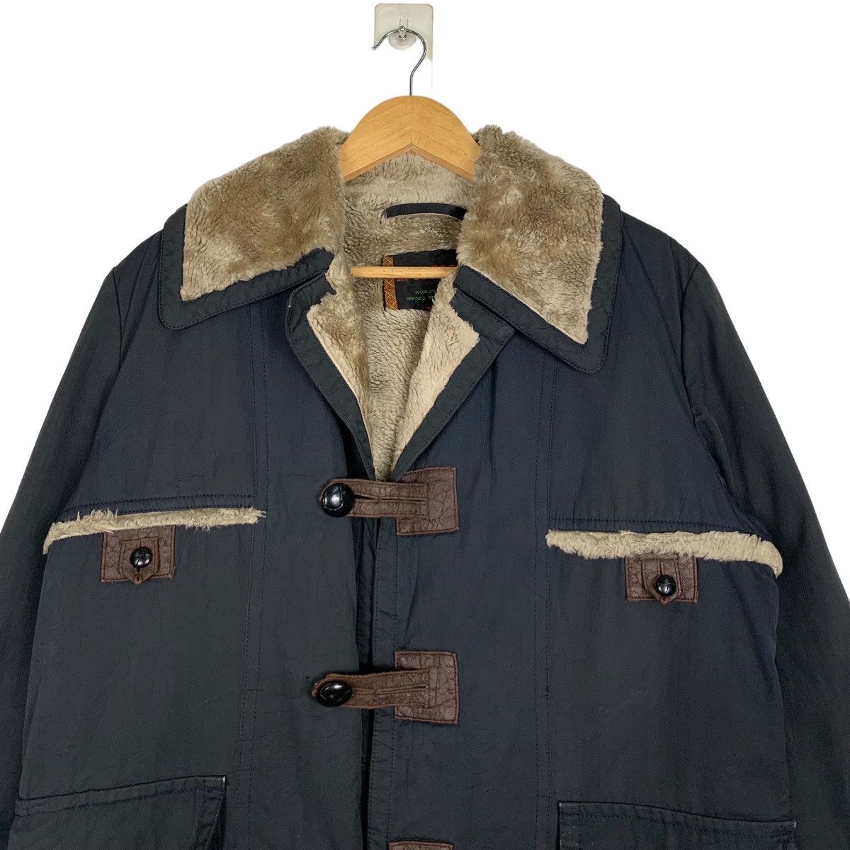 McGregor M’GREGOR Fur Lined Cotton Coat Jacket #0981-C43 Size US M / EU 48-50 / 2 - 2 Thumbnail