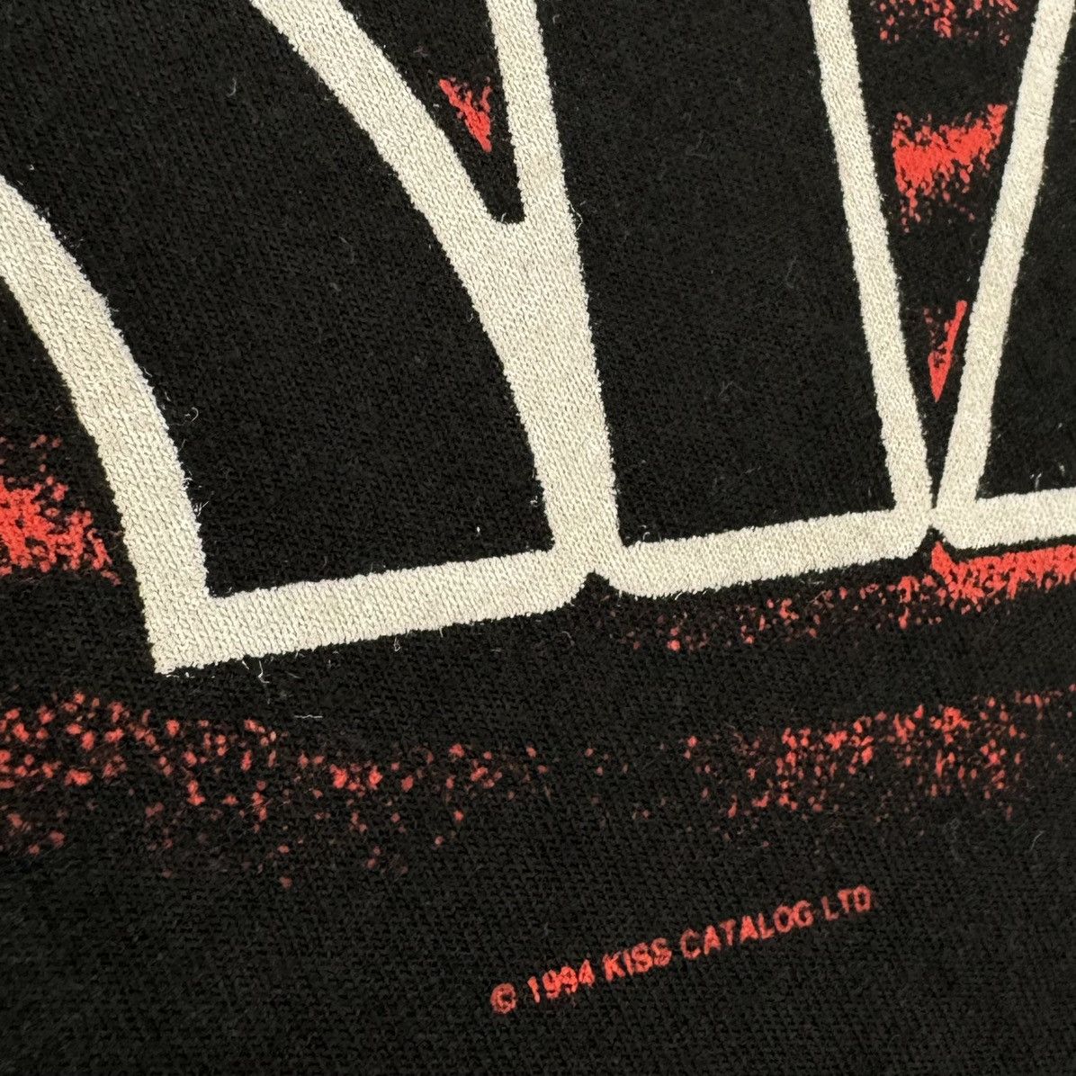 Band Tees Vintage 1994 Kiss ‘Fork Head’ Army Depot Promo T Shirt Size US XL / EU 56 / 4 - 4 Thumbnail