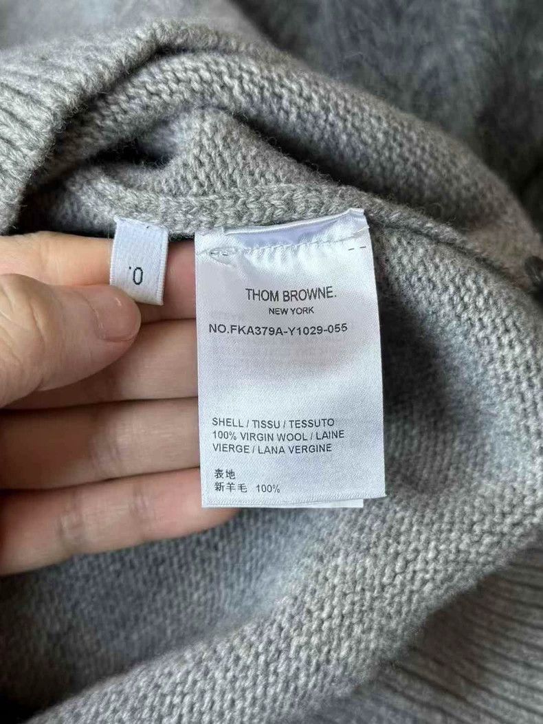 Thom Browne Thom Browne size38 Grey lobster four-barrel sweater Size US XXS / EU 40 - 4 Thumbnail