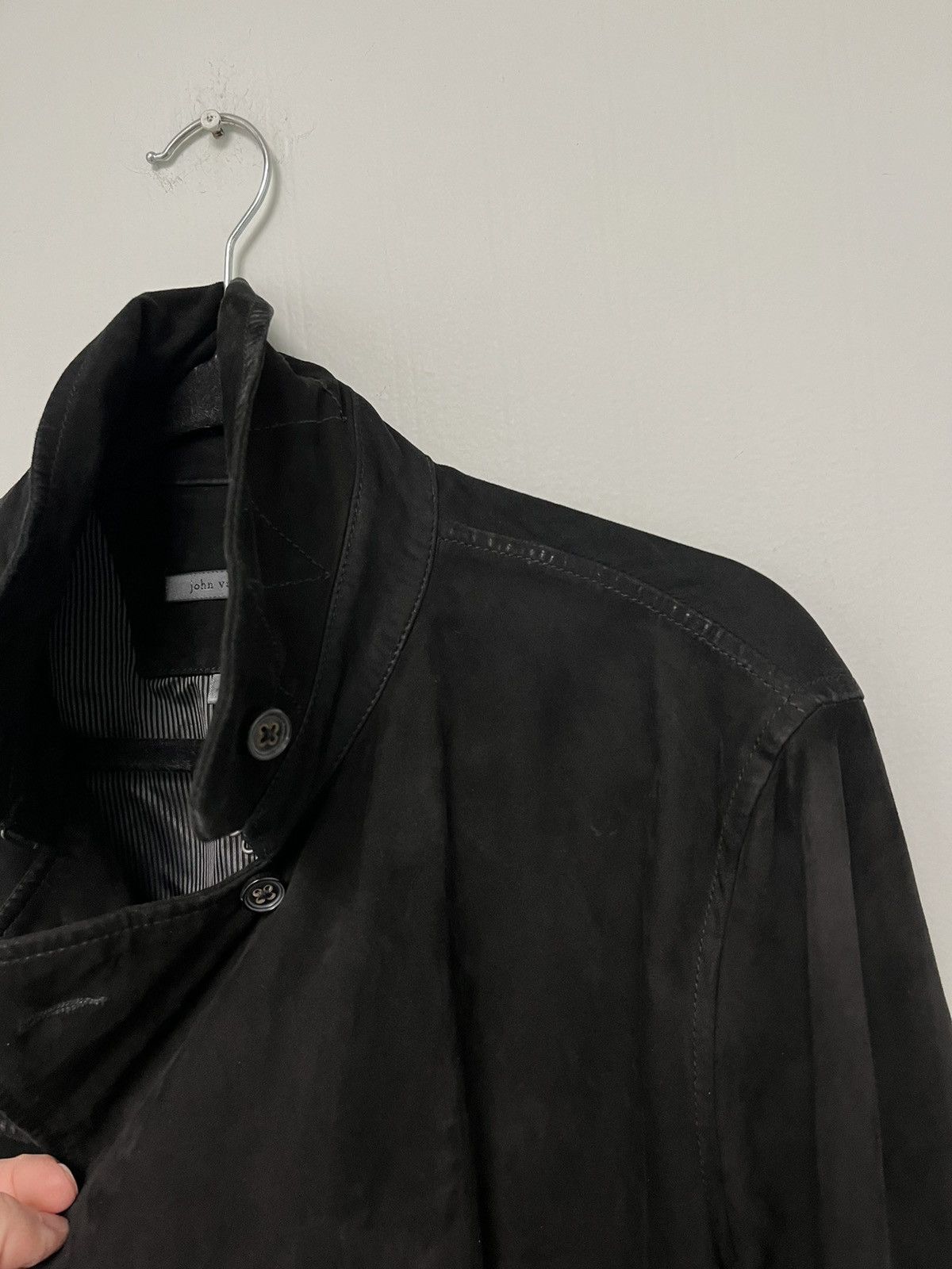 John Varvatos Suede Colonial Jacket. 48 Size US M / EU 48-50 / 2 - 16 Thumbnail