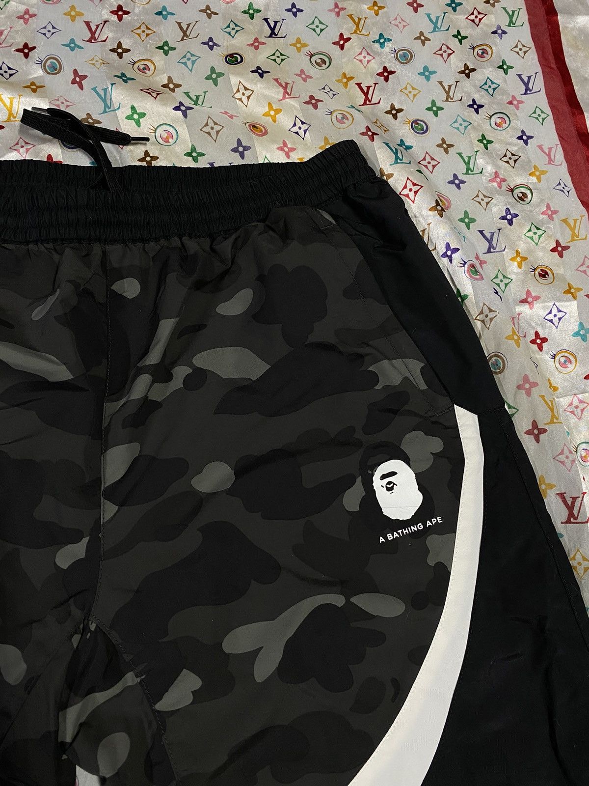 Bape A Bathing Ape Black Camo Bape Shorts Men’s Large Size US 34 / EU 50 - 3 Thumbnail