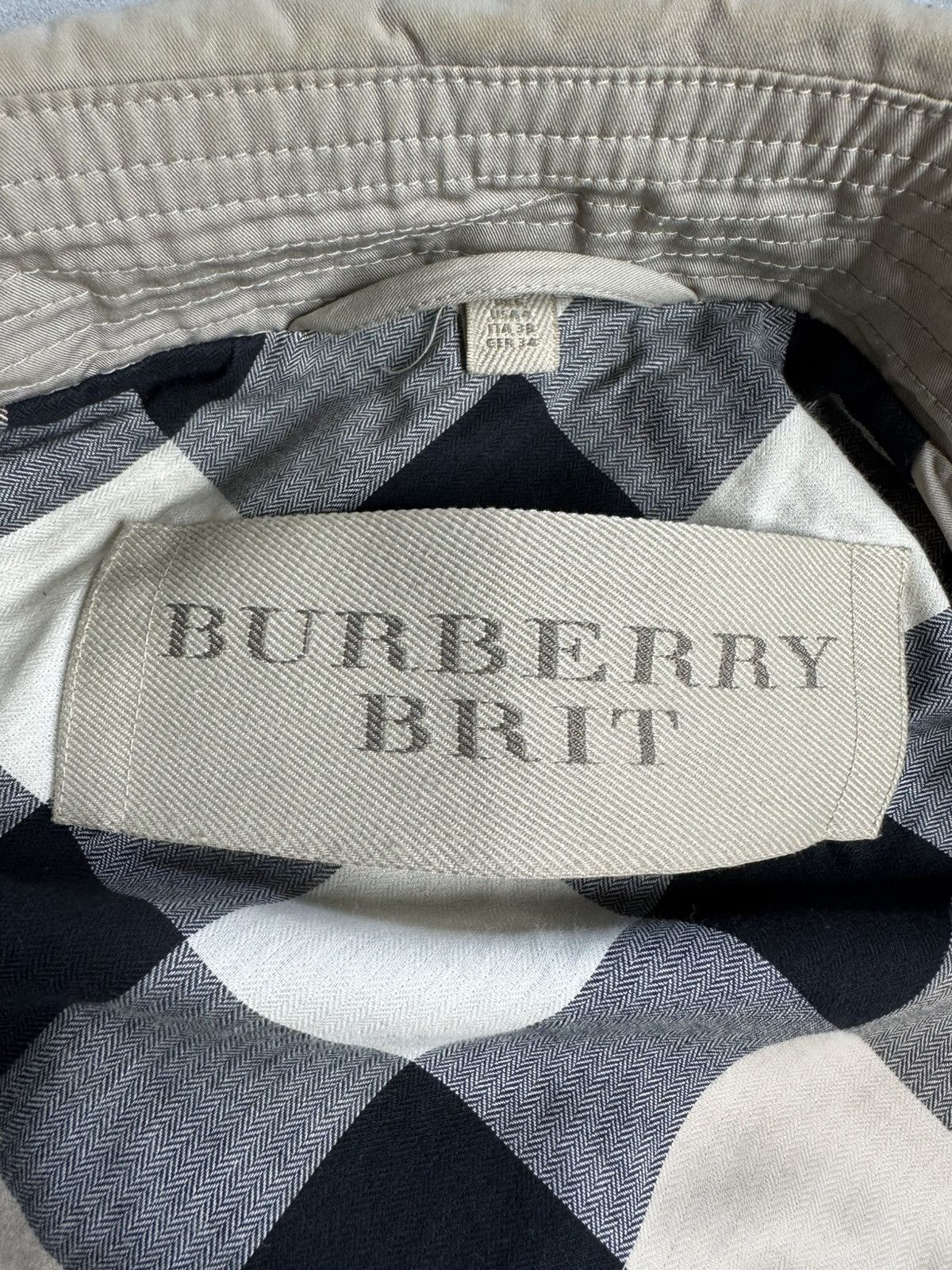 Burberry Vintage Burberry Brit nova check trench coat Jacket Size XS / US 0-2 / IT 36-38 - 8 Thumbnail