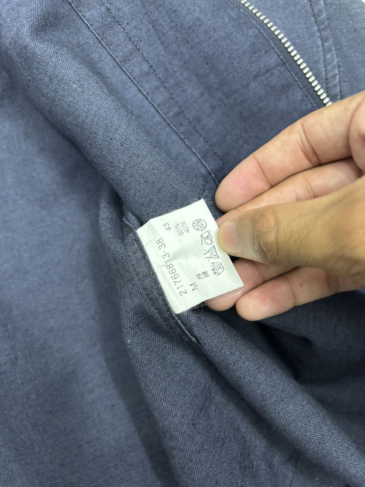 Issey Miyake 🔥KAZUTAKA KATO ZIPPER MINIMAL WORK JACKET FADED Size US M / EU 48-50 / 2 - 15 Thumbnail