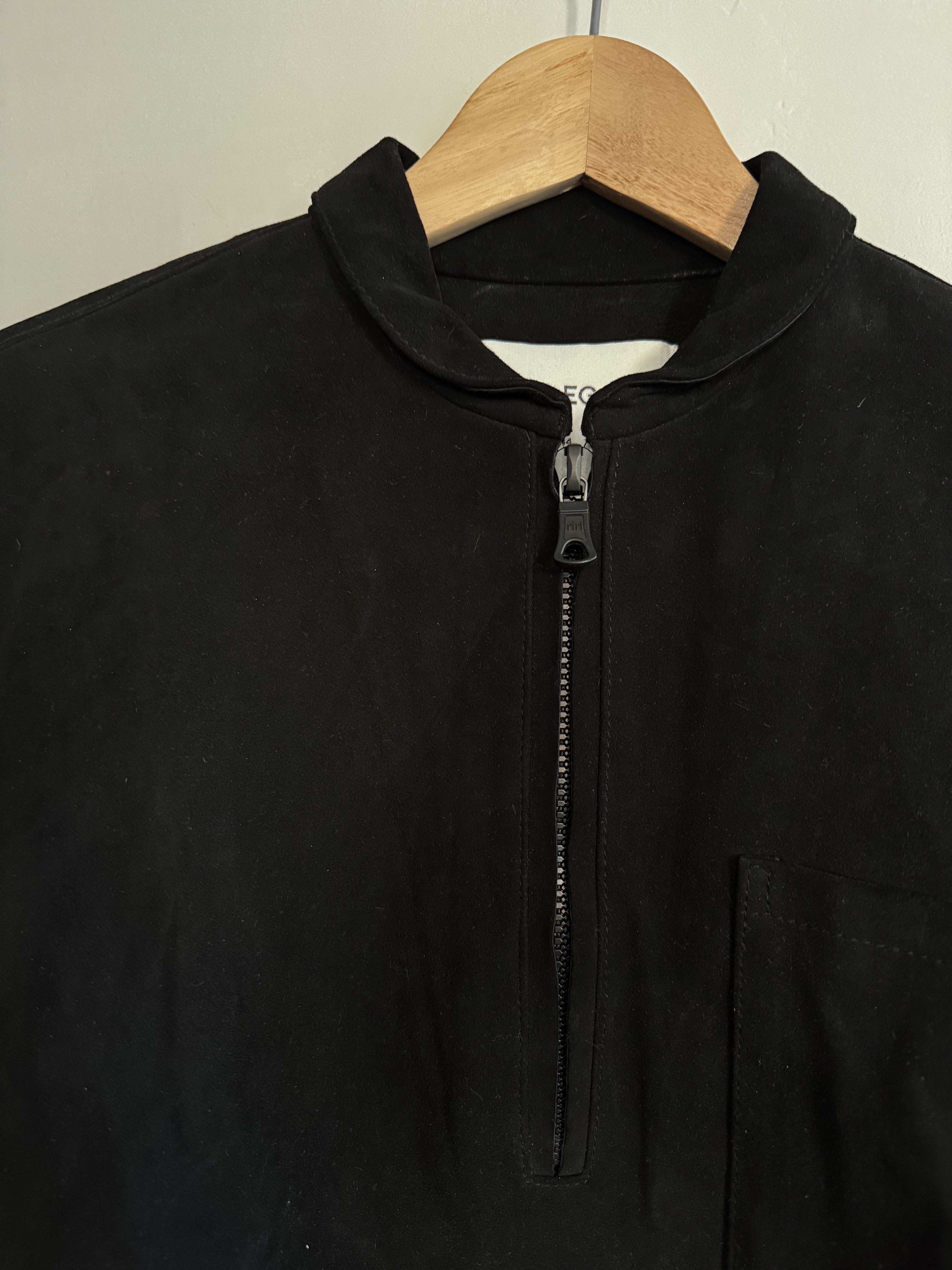 Our Legacy BLACK SUEDE SHAWL ZIP Size US S / EU 44-46 / 1 - 3 Thumbnail