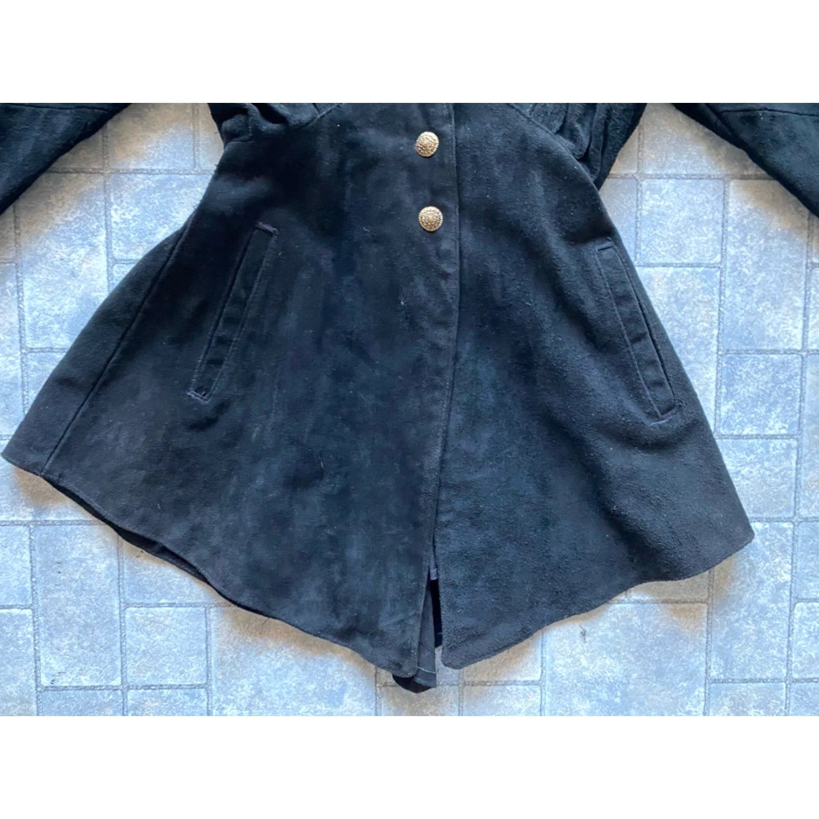 Vintage VINTAGE Outerwear By Phoenix Coat Leather Black S Womens Damaged Made In USA Size S / US 4 / IT 40 - 3 Thumbnail