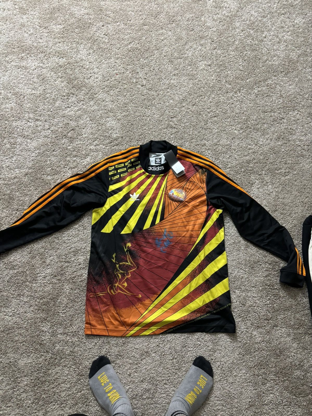 Adidas NA KEL adidas skateboarding jersey Grailed