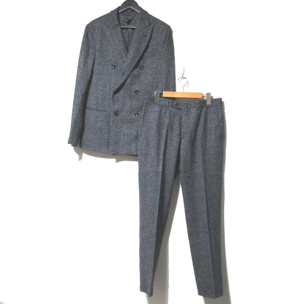 Emporio Armani Emporio Armani Emporio Armani City Line Wool Herringbone Suit Set Textile Suits DUTY FREE for USA Size ONE SIZE - 1 Thumbnail