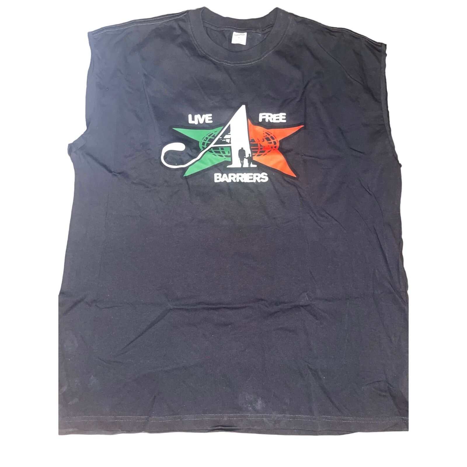 Barriers Barriers Live Free Tank Top - Mexican Flag Size US XL / EU 56 / 4 - 3 Thumbnail