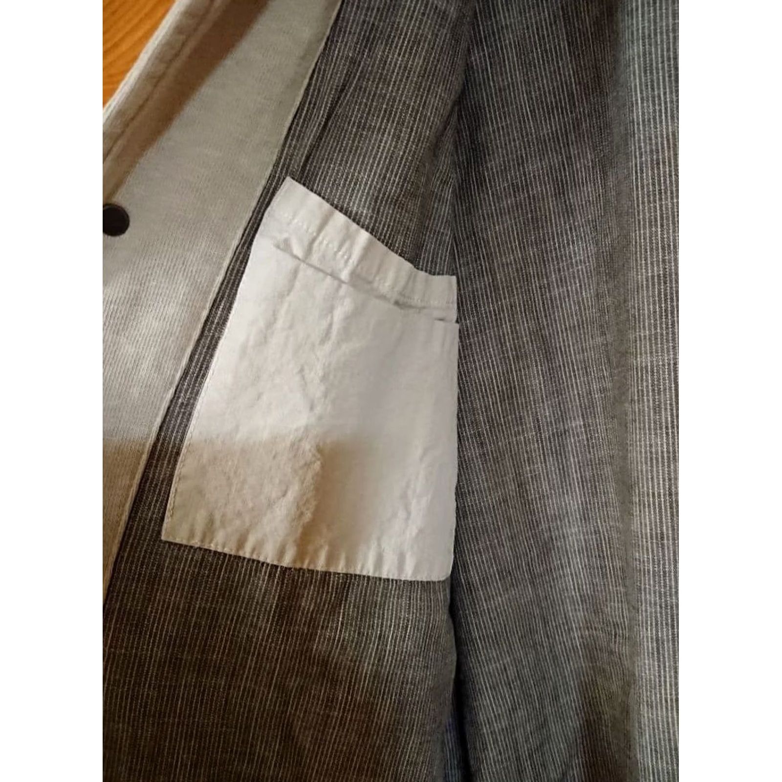 Ralph Lauren RRL RALPH LAUREN Men Cotton Jacket L Gray 4pocket Solid Casual Used Size US L / EU 52-54 / 3 - 4 Thumbnail