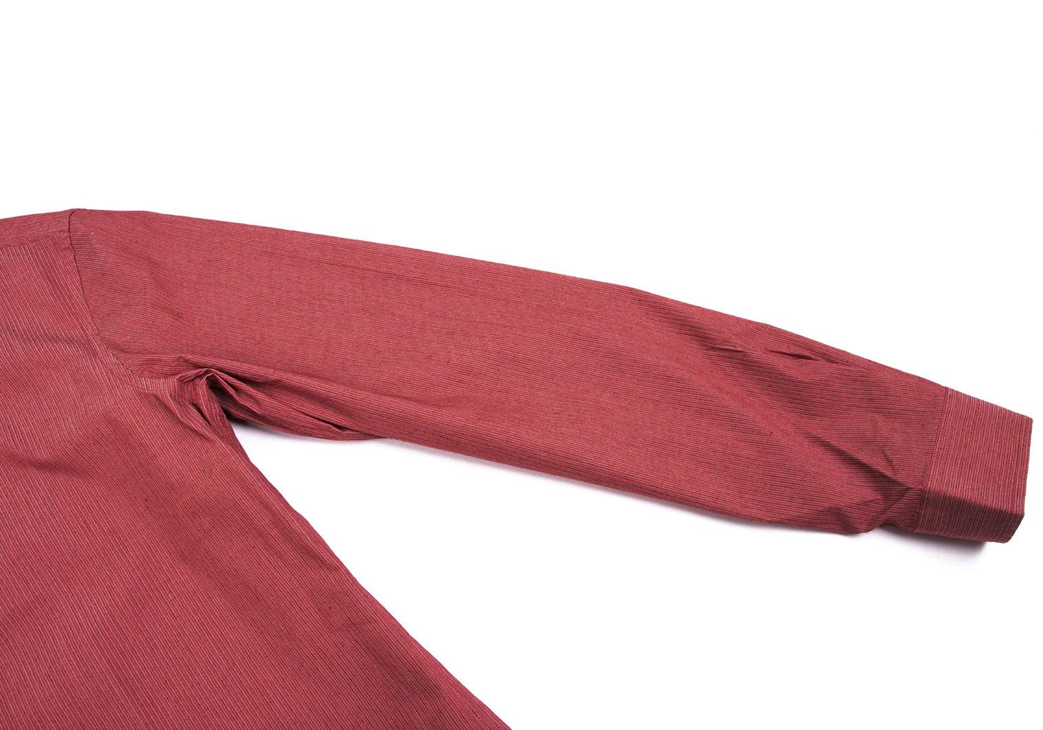 Armani Cotton Nylon Stretch Stripe Shirt in Red Size L Size US XXS / EU 40 - 5 Thumbnail