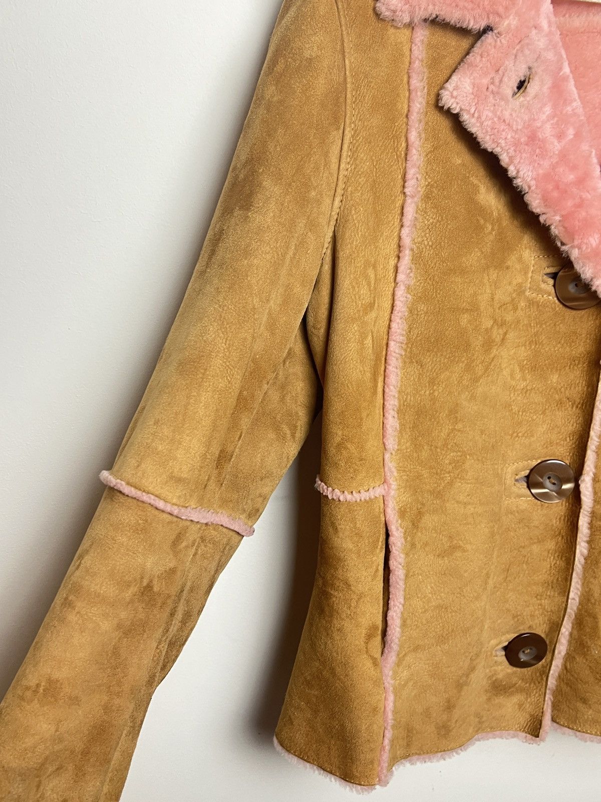 Dolce & Gabbana dolce & gabbana y2k archive faux shearling real suede jacket Size US M / EU 48-50 / 2 - 10 Thumbnail