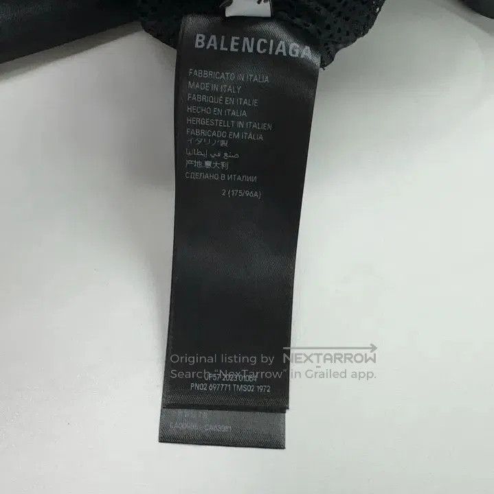Balenciaga Balenciaga Colorblock Logo Hooded Jacket for Men. Size US M / EU 48-50 / 2 - 2 Thumbnail