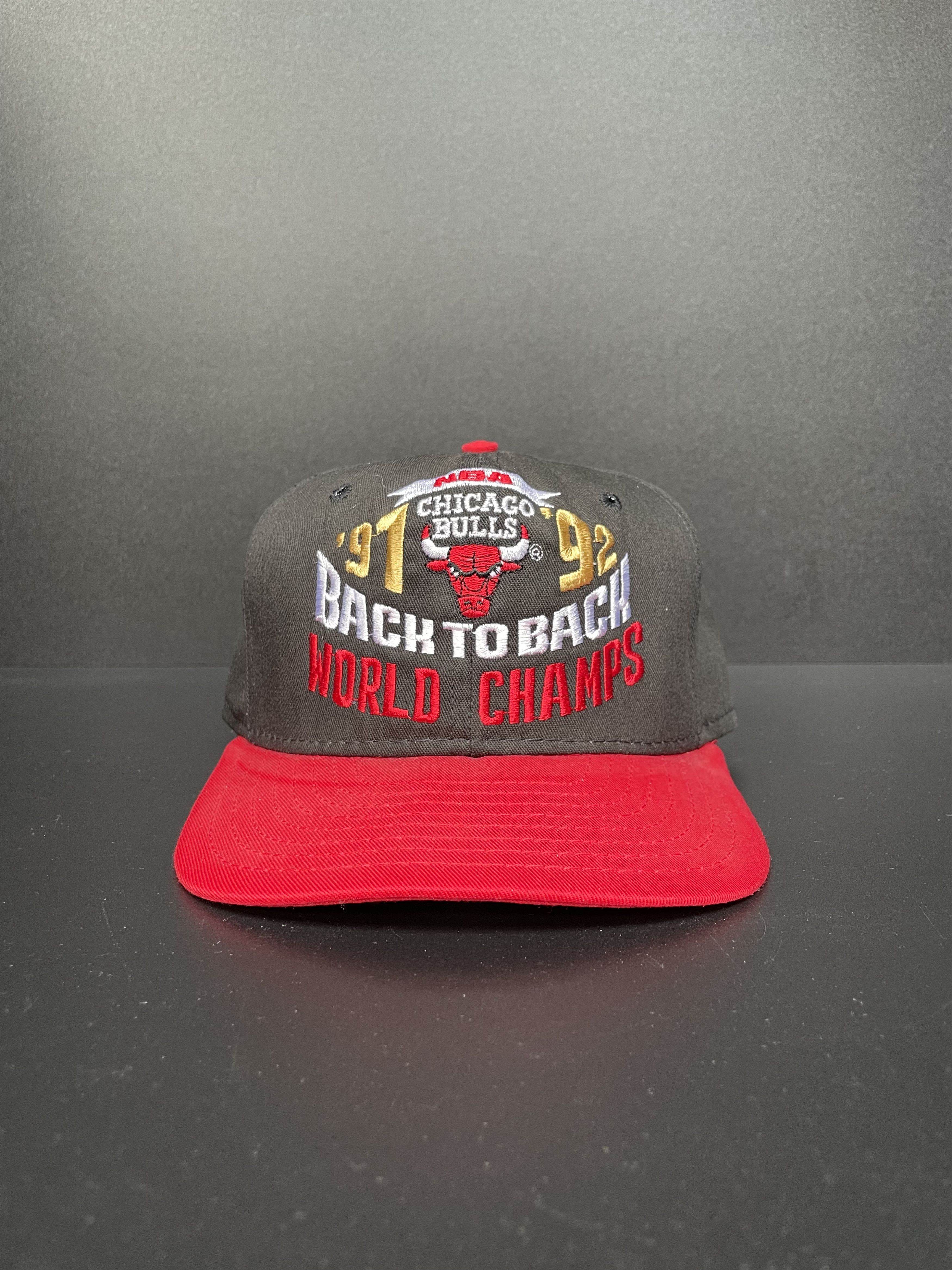 Vintage Chicago Bulls Cap 1991/92 Champs 🧢 AJD 🧢 unworn