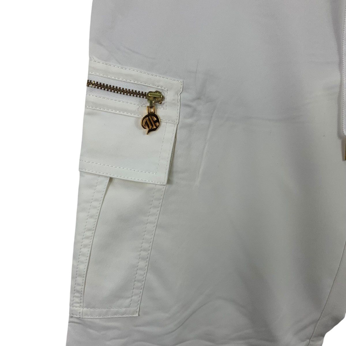 Vintage DANCE WITH DRAGON WHite colour cargo pants Size 30" / US 8 / IT 44 - 8 Thumbnail