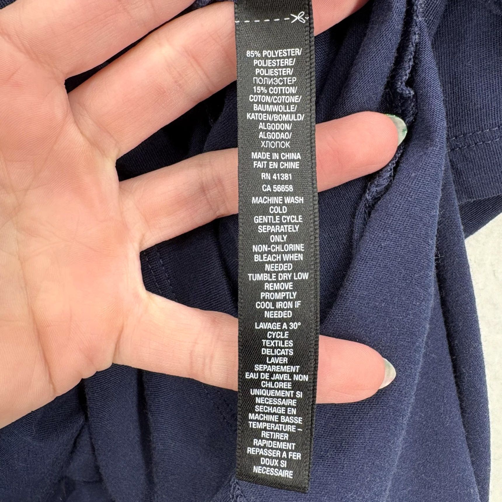 Ralph Lauren RLX Ralph Lauren Polo Shirt Mens 2XL Navy Blue Performance Golf Casual Travel Size US XXL / EU 58 / 5 - 4 Thumbnail