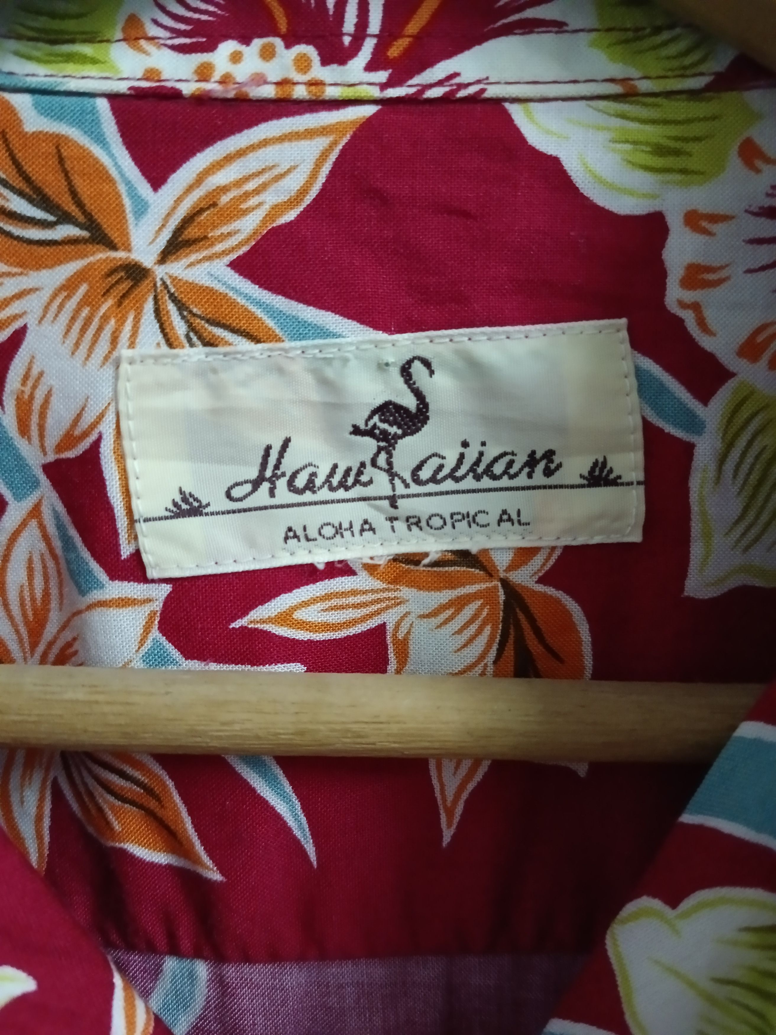 Japanese Brand × Vintage RAYON HAWAIIAN ALOHA TROPICAL FULLPRINT Size US M / EU 48-50 / 2 - 6 Thumbnail
