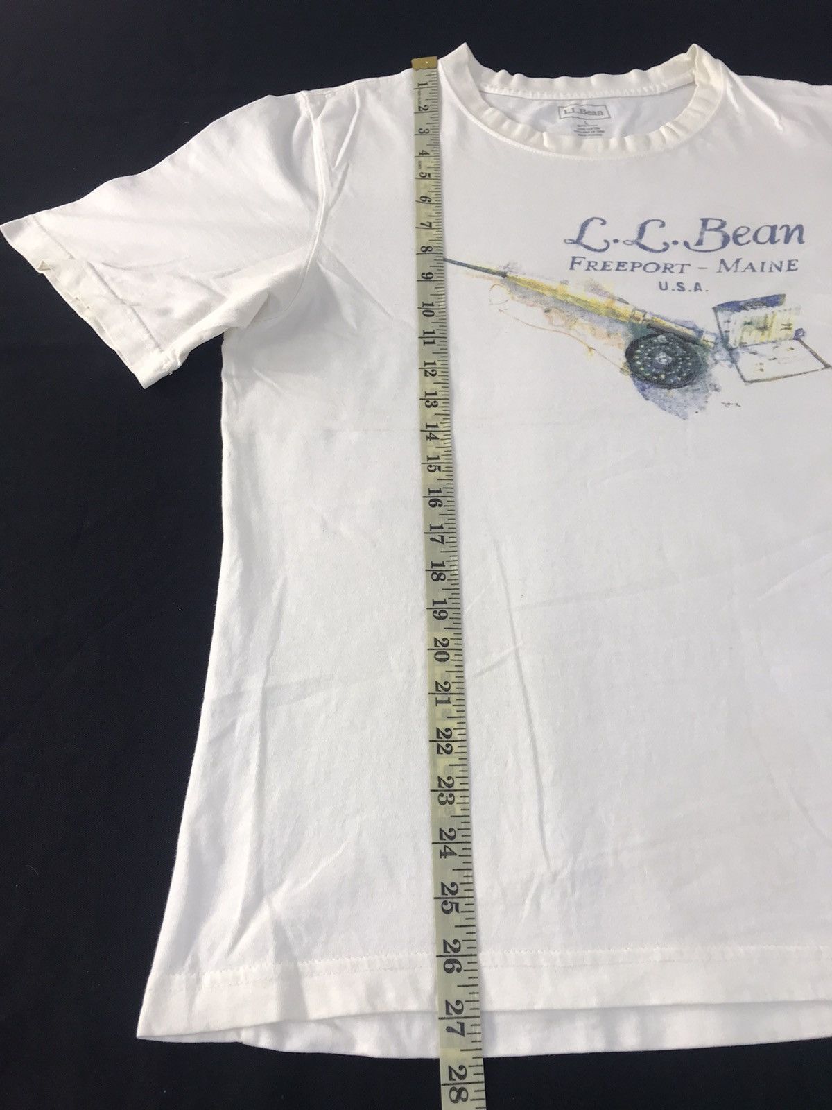 L.L. Bean LL Bean Freeport Maine Usa Fishing Gear Printed Tee Size US L / EU 52-54 / 3 - 10 Thumbnail