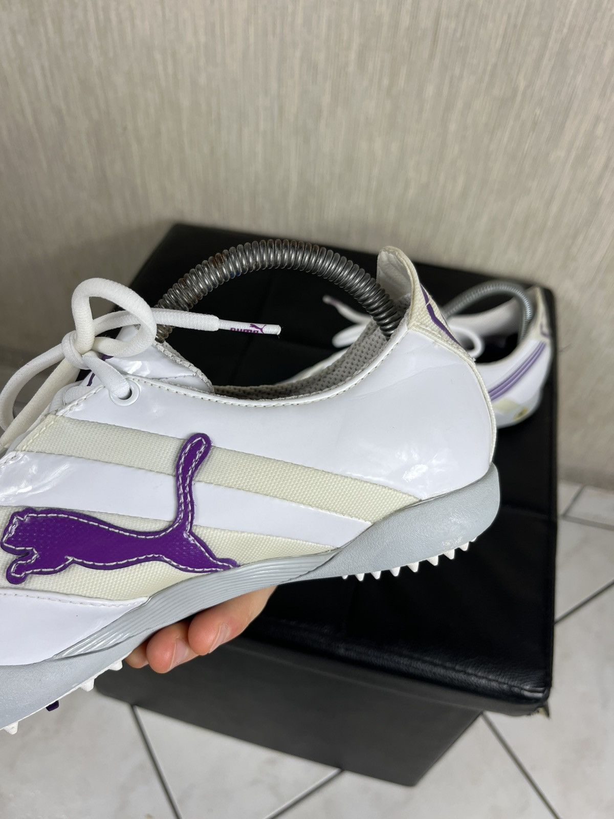 Puma × Vintage Brand New Vintage Puma speed cat y2k golf sunny sneakers Size US 8.5 / EU 41-42 - 8 Thumbnail