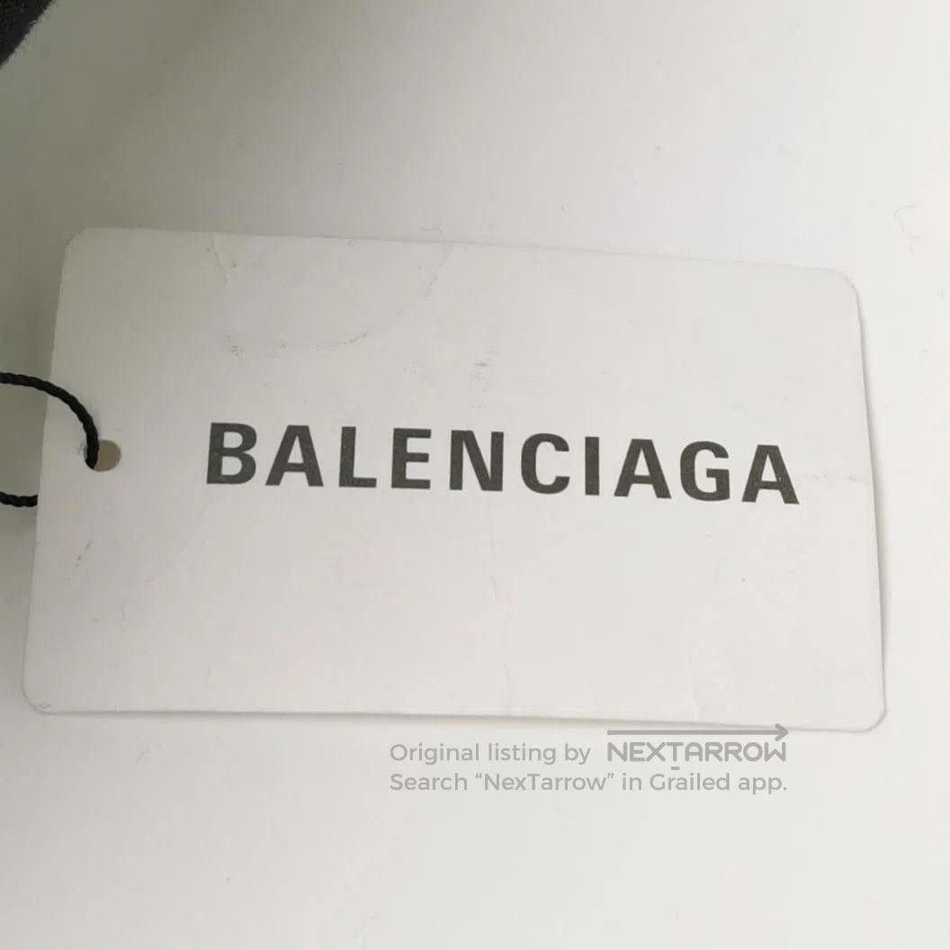 Balenciaga Balenciaga S Black Logo Cotton Hoodie. Size US S / EU 44-46 / 1 - 1 Thumbnail