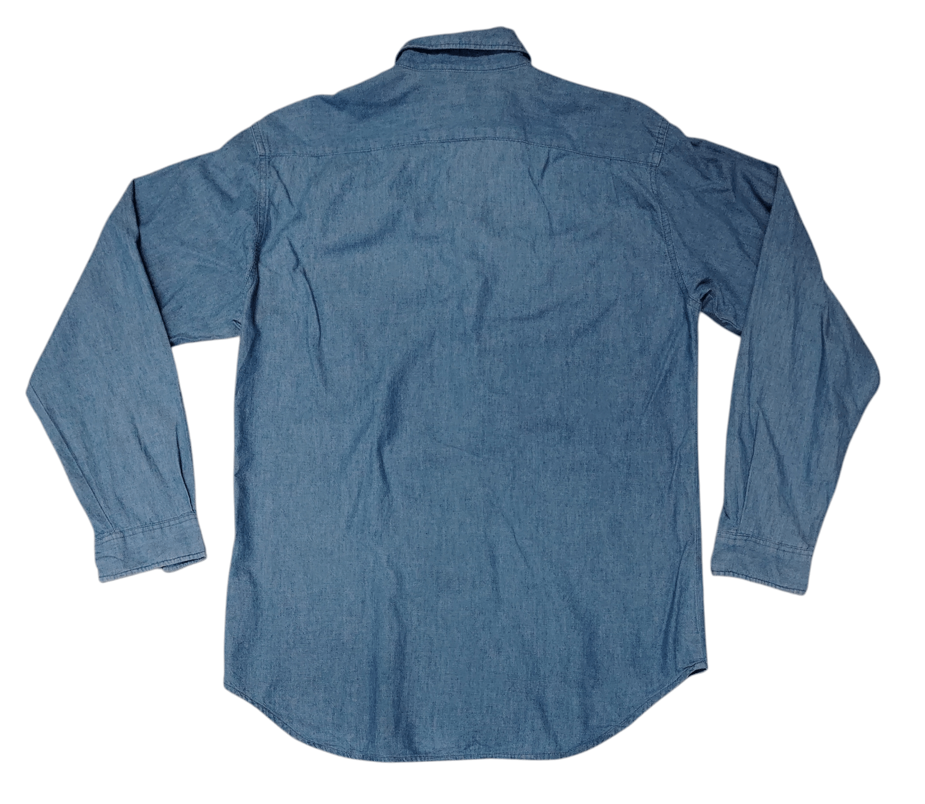 Vintage Vintage Levis Chambray made in Japan shirt Size US M / EU 48-50 / 2 - 2 Thumbnail