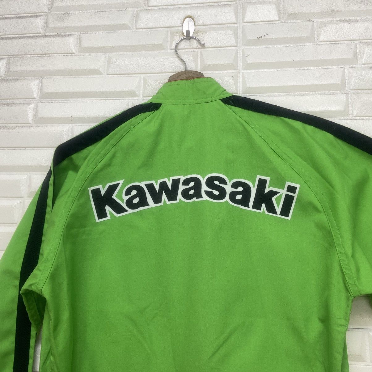 Japanese Brand Vintage Japanese Brand Kawasaki Racing Coveralls Overalls Size US 30 / EU 46 - 19 Thumbnail