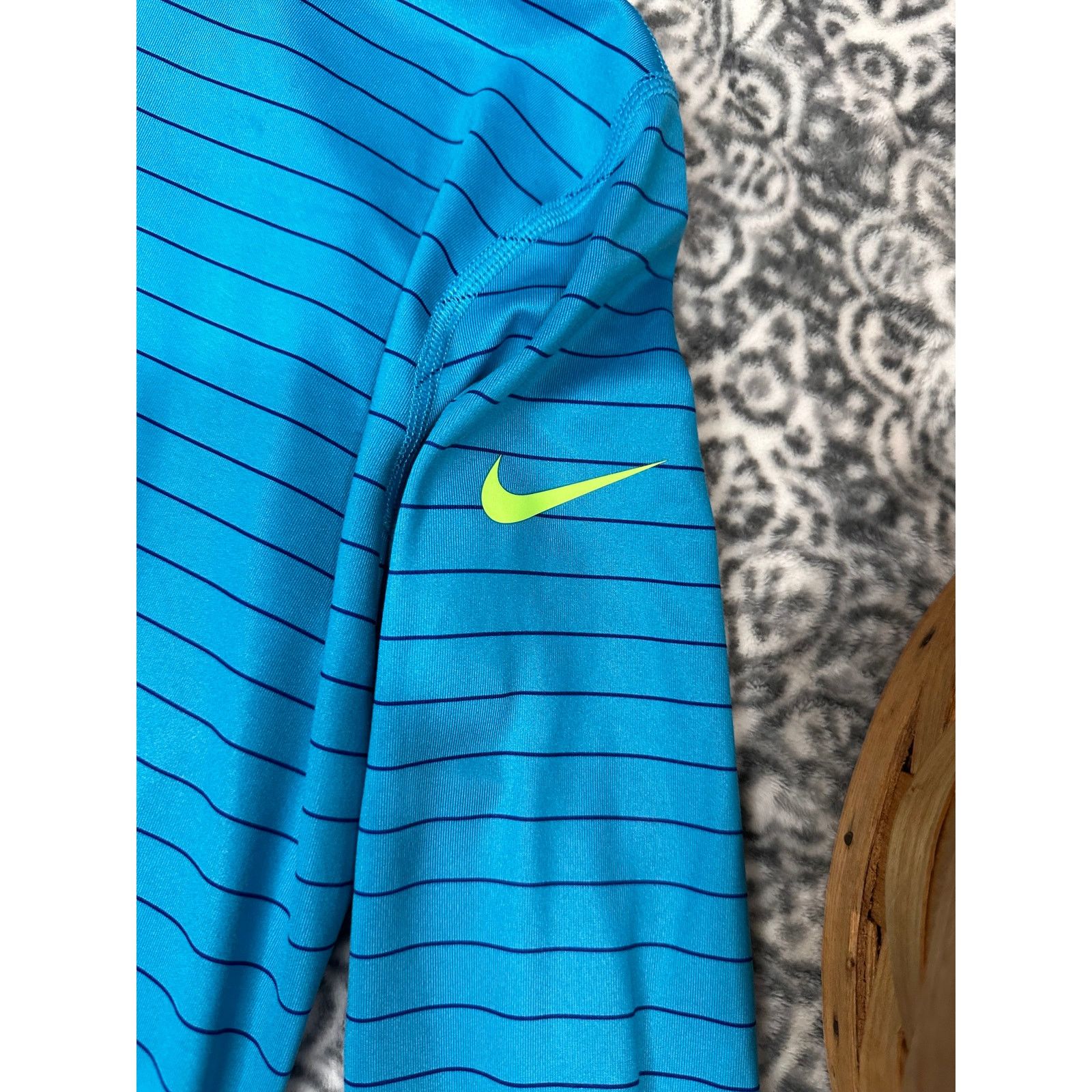 Nike Nike Pro Dri-Fit Half Zip Running Pullover Shirt Size L Size L / US 10 / IT 46 - 4 Thumbnail