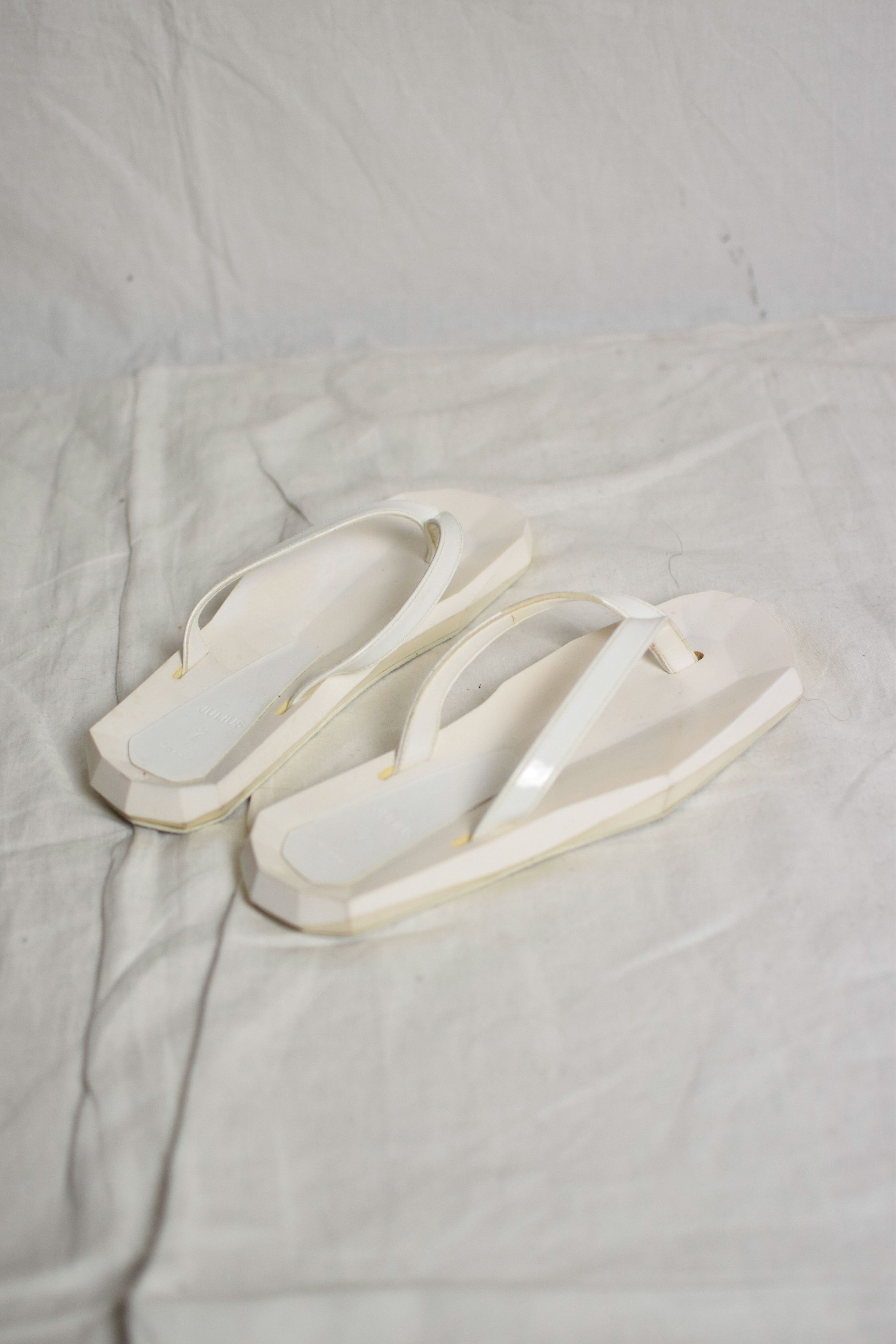 Julius Julius SS15 Prism White Sandals - 497FWM10 Size US 9 / EU 42 - 4 Thumbnail