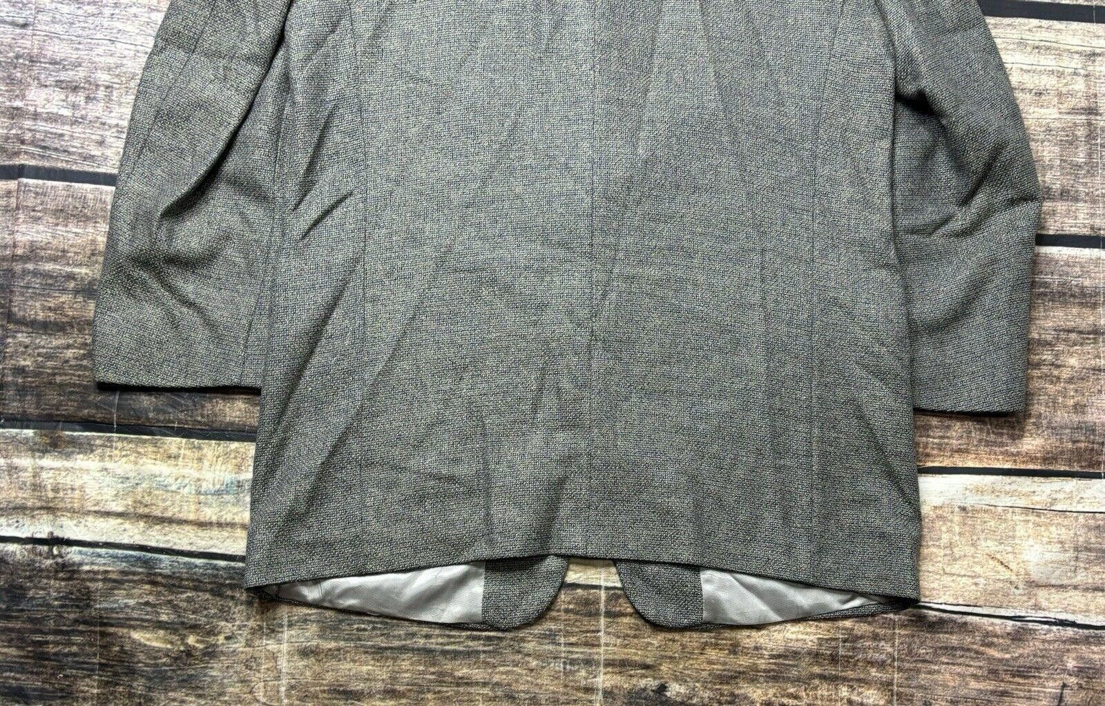 Givenchy Givenchy Monsieur Blazer Jacket Men's 42L Worsted Wool Silk Size 42R - 9 Thumbnail