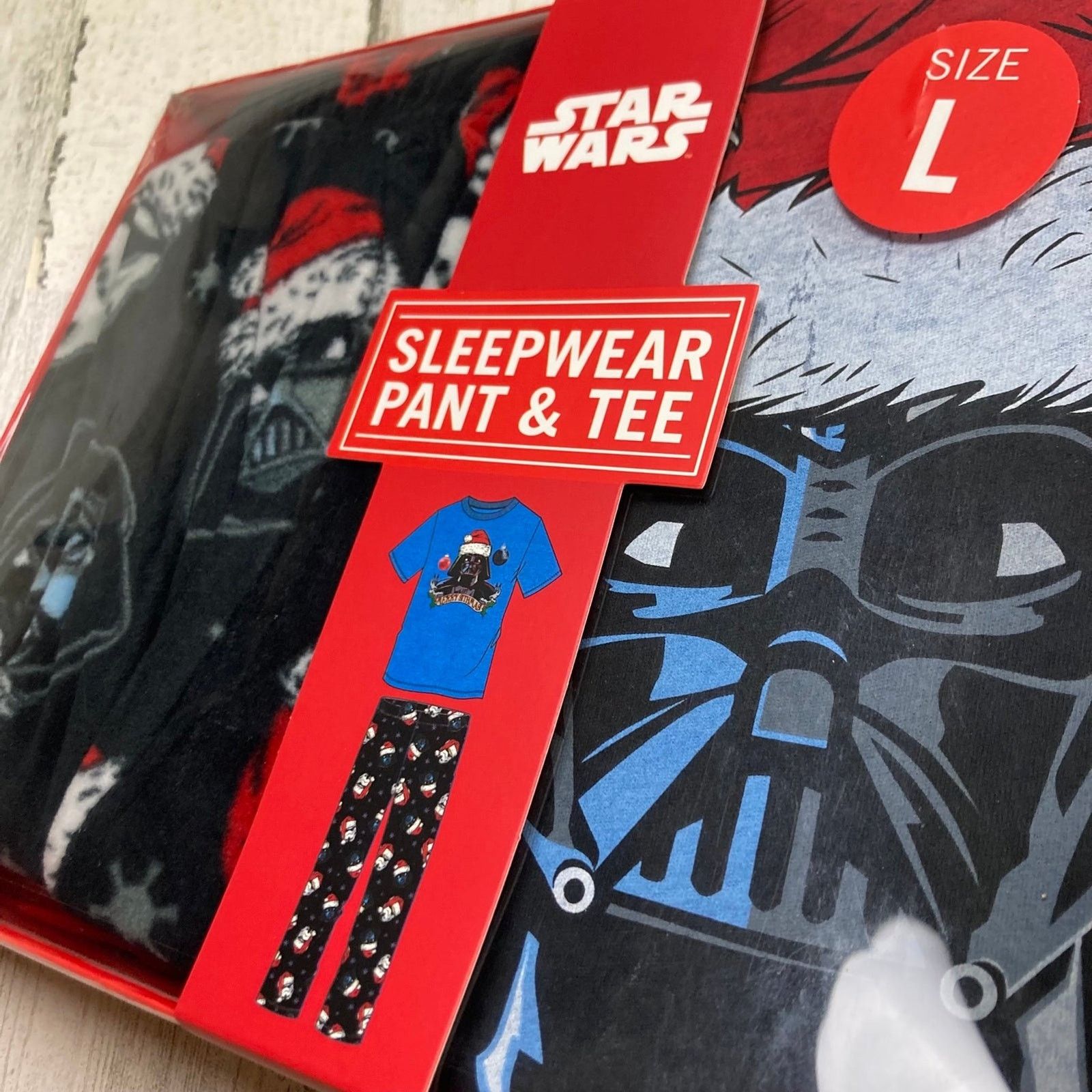 Star Wars Briefly Stated Men's 2-Piece Star Wars Sleepwear Pajama Set Size US L / EU 52-54 / 3 - 5 Thumbnail