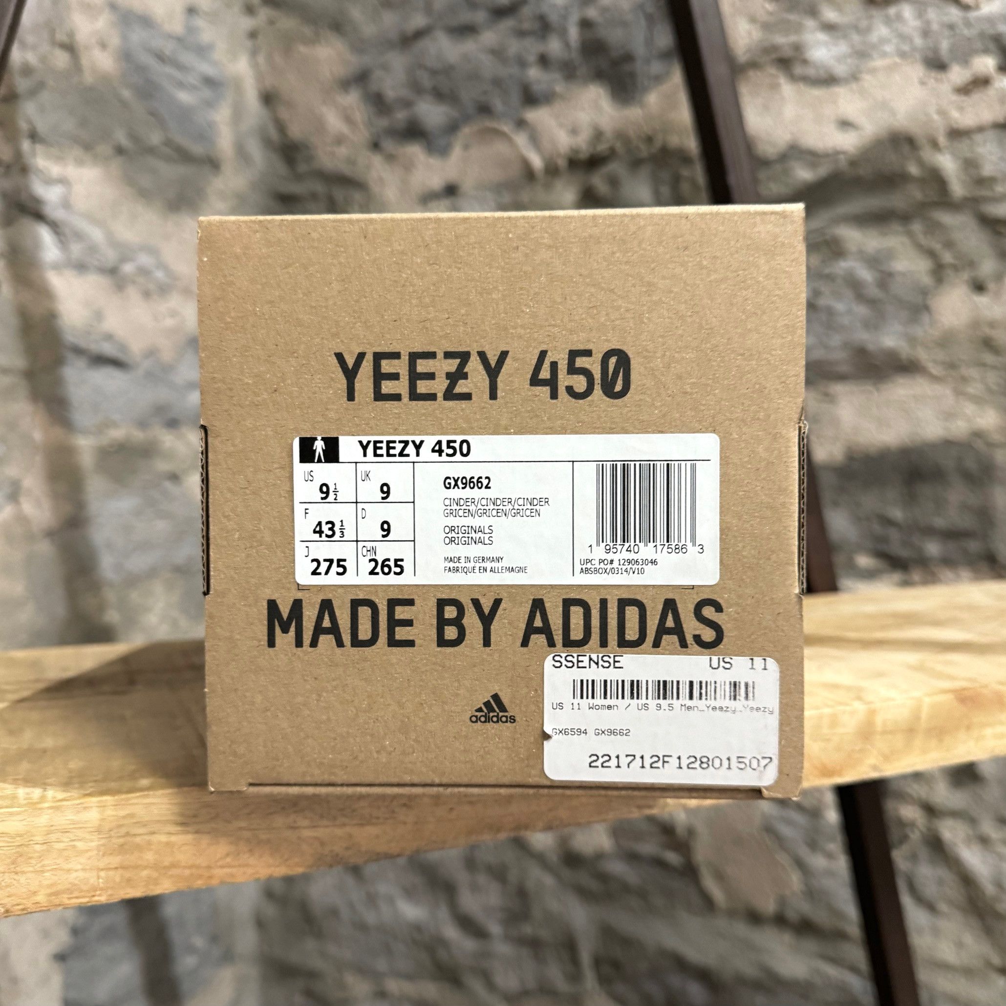 Adidas × Kanye West Adidas Yeezy 450 Cinder Low-top Sneakers Size US 9.5 / EU 42-43 - 11 Thumbnail