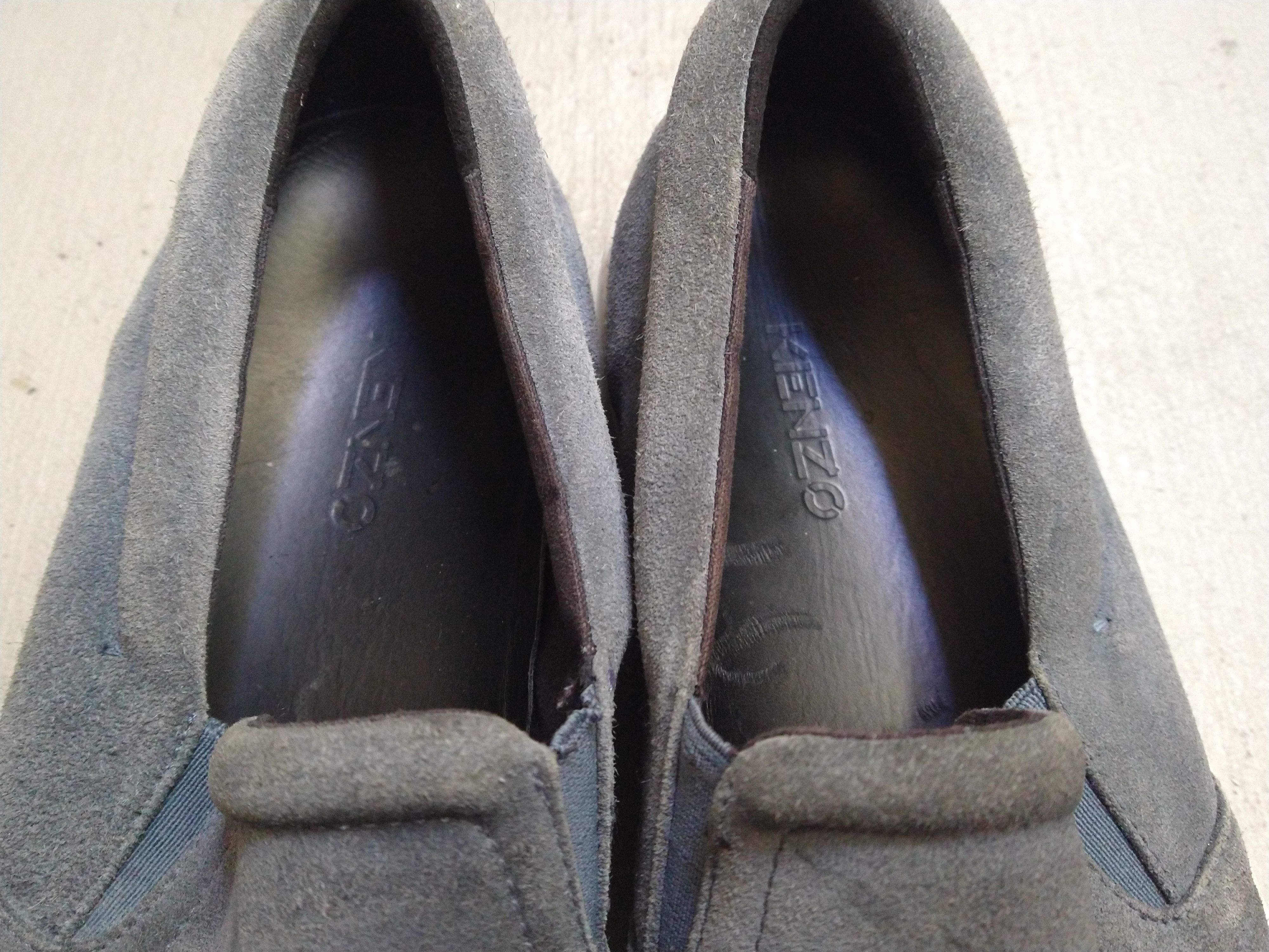 Kenzo Kenzo Sneakers Size 12 45 Blue Suede Tiger Slip Ons Italy Size US 12 / EU 45 - 4 Thumbnail