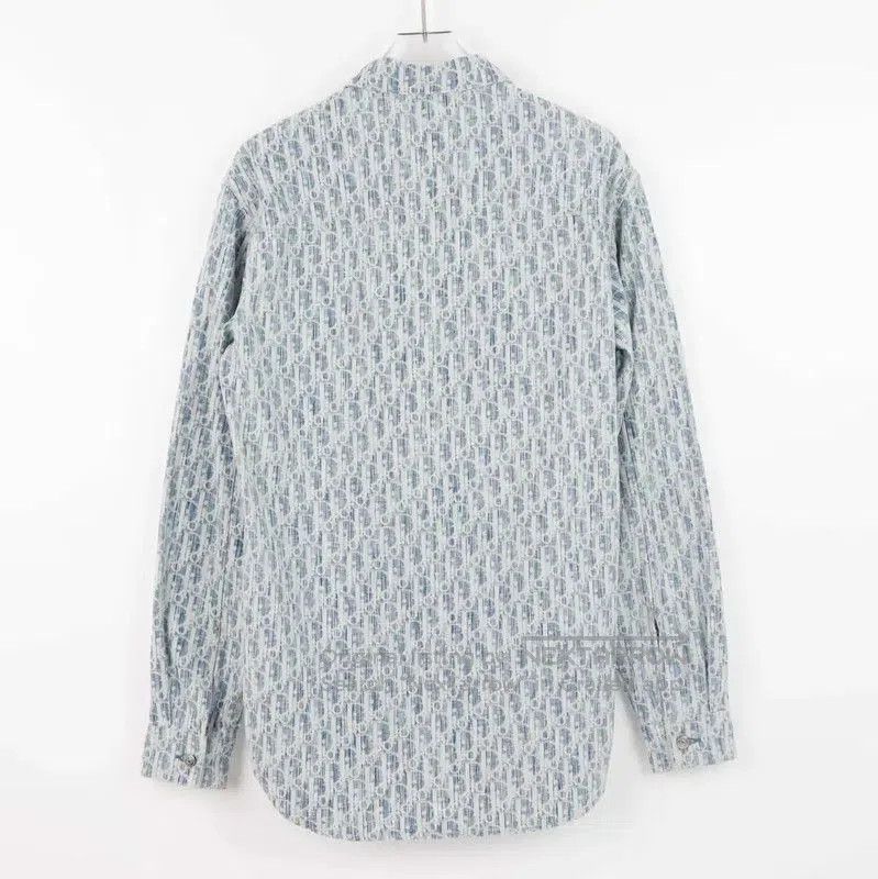 Dior Dior Blue Cotton Women's Shirt . Size M / US 6-8 / IT 42-44 - 4 Thumbnail