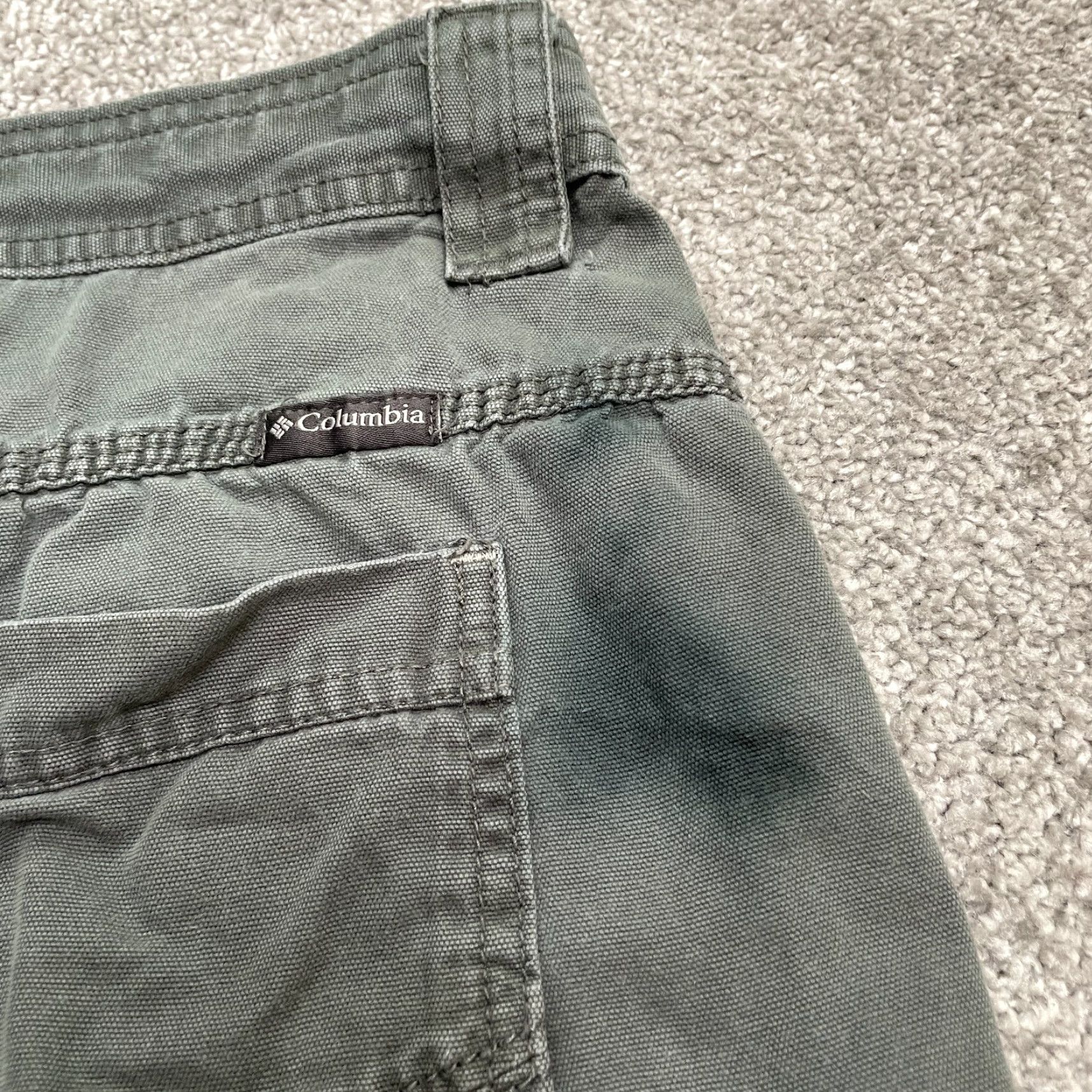 Vintage Columbia Cargo Shorts Mens 40W Gray Cotton Pocket Outdoor Casual Size US 40 / EU 56 - 4 Thumbnail