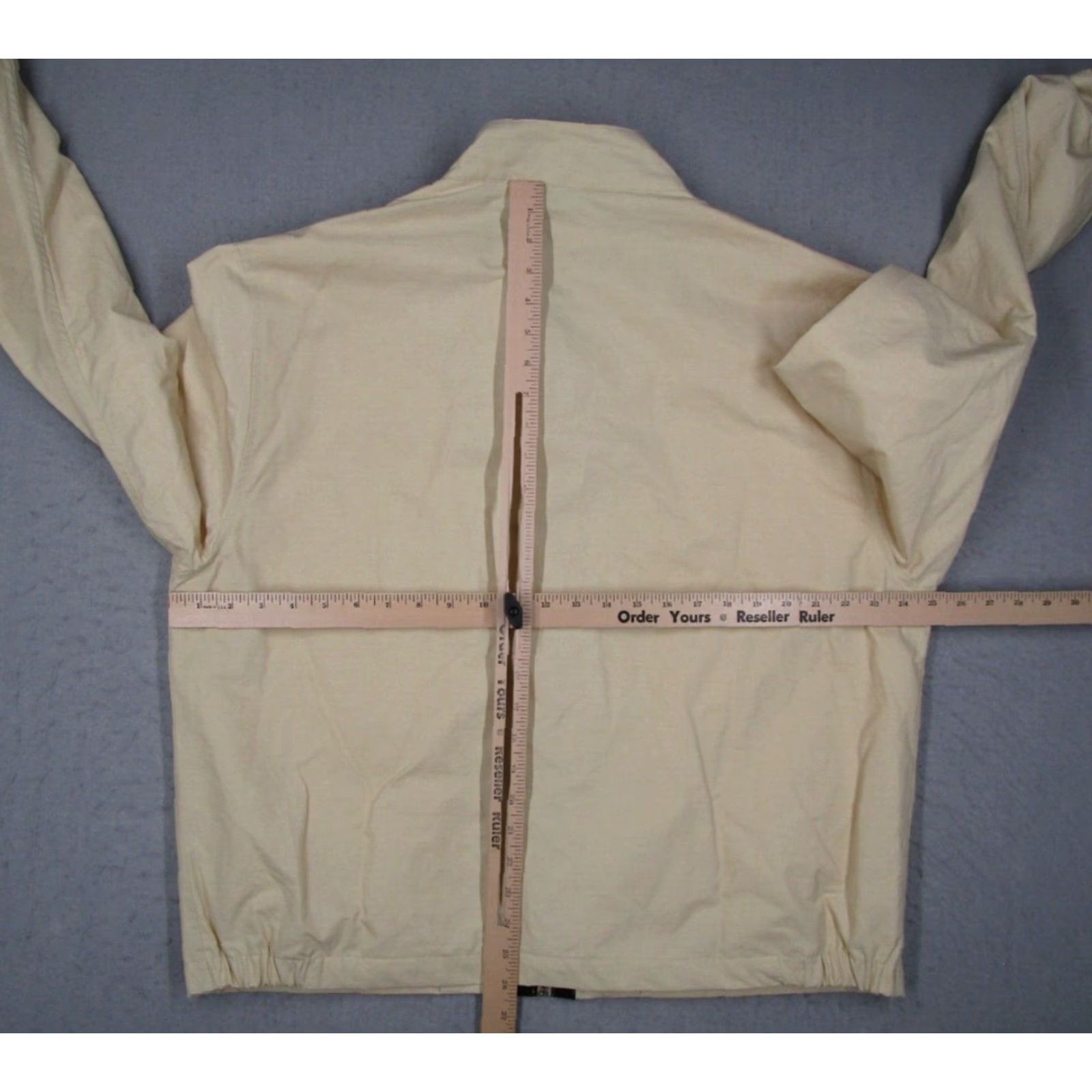 Mark McNairy Mark McNairy Co Mens Full Zip Bomber Jacket Yellow Cotton Blend XL Size US XL / EU 56 / 4 - 7 Thumbnail