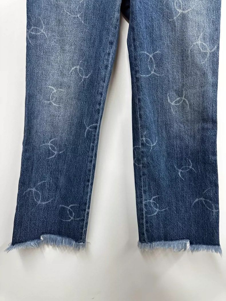 Chanel Chanel Full-print jeans Size 24" / US 00 / IT 34 - 4 Thumbnail