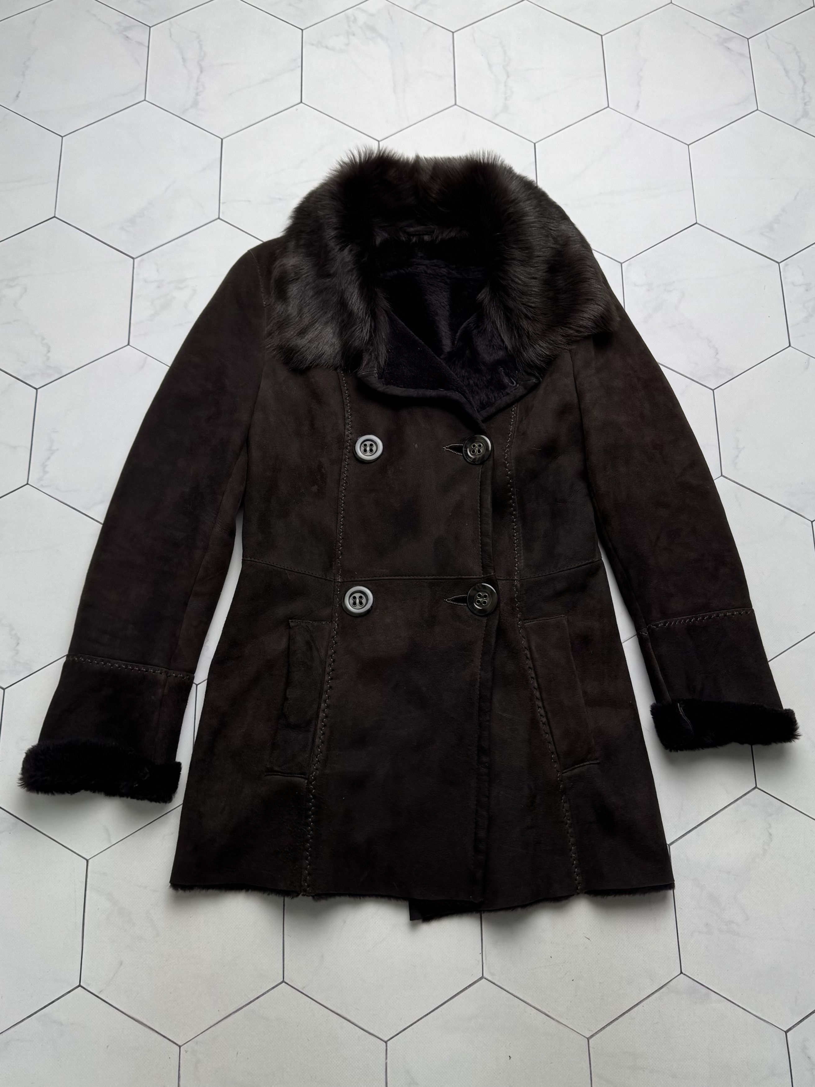 Vintage Vintage Real Lambskin Coat (B550) Size S / US 4 / IT 40 - 5 Thumbnail