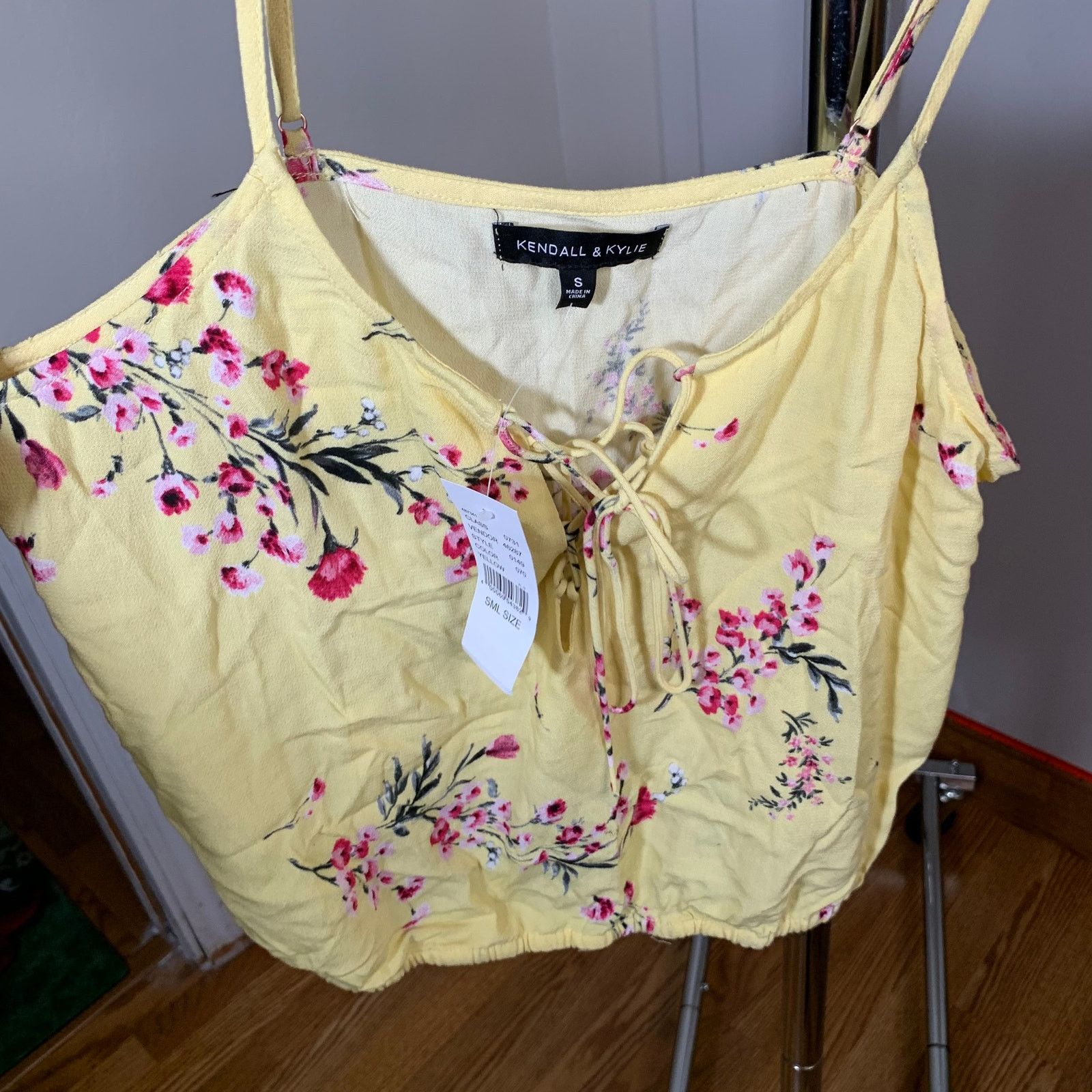 Other Kendall & Kylie Yellow Women's Top Size S (NWT) Size S / US 4 / IT 40 - 3 Thumbnail