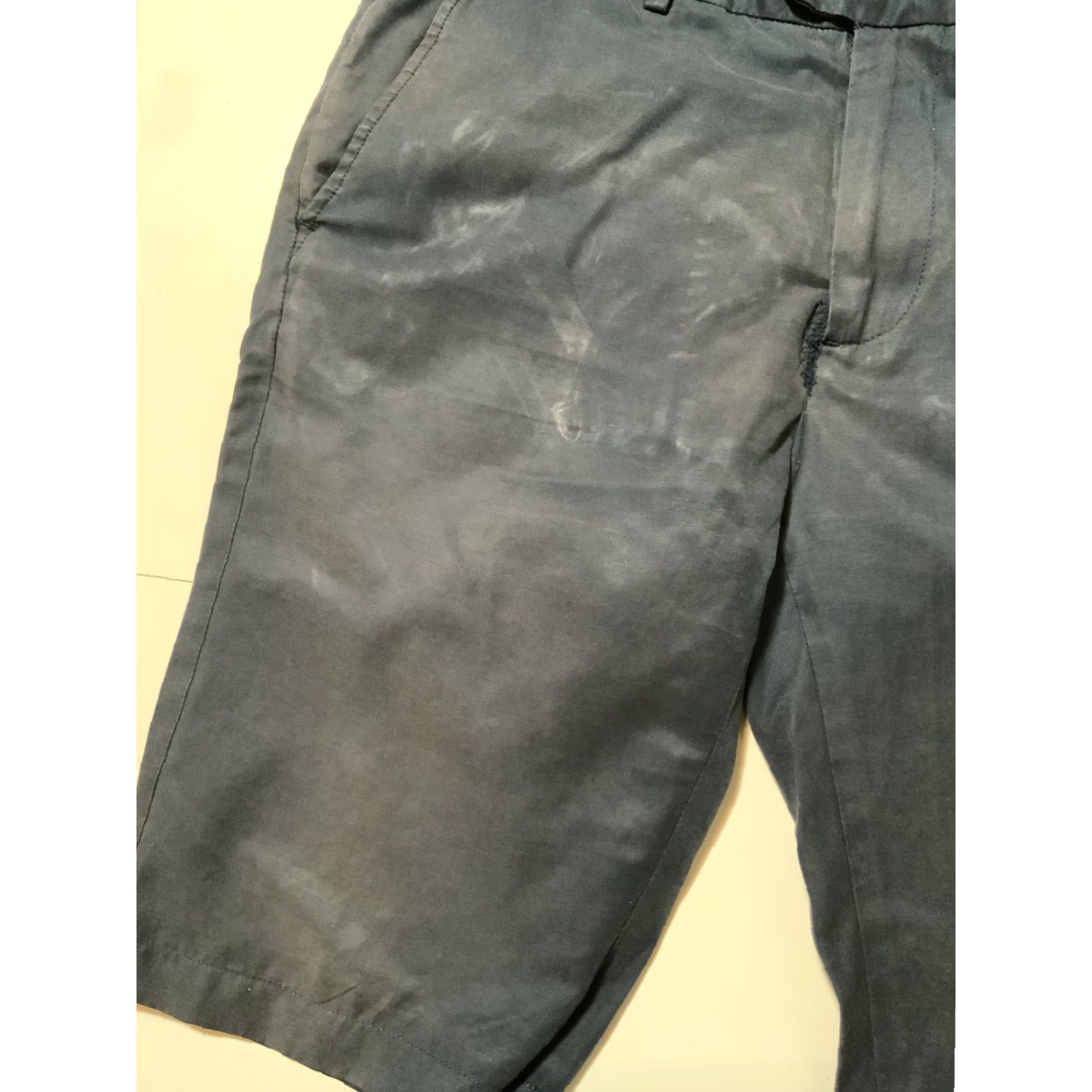Saturdays NYC Saturdays Surf NYC Chino Shorts Navy Blue Flat Front Cotton Blend 32 Men Accessories? Wait. Size US 32 / EU 48 - 7 Thumbnail