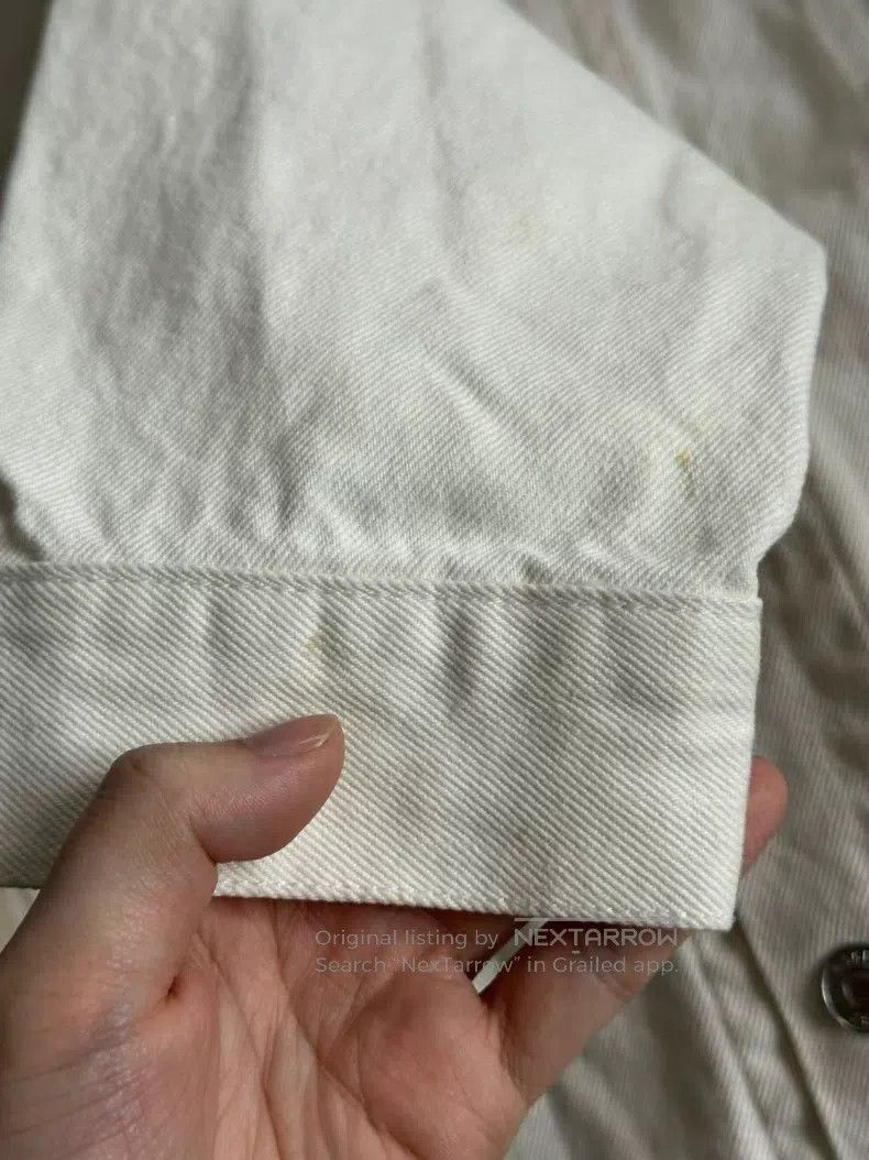 Balenciaga Balenciaga Back Logo Denim Jacket Size US S / EU 44-46 / 1 - 5 Thumbnail
