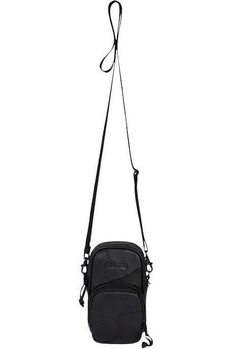 Supreme Supreme Patchwork Leather Small Shoulder Bag 'Black' Size ONE SIZE - 2 Thumbnail