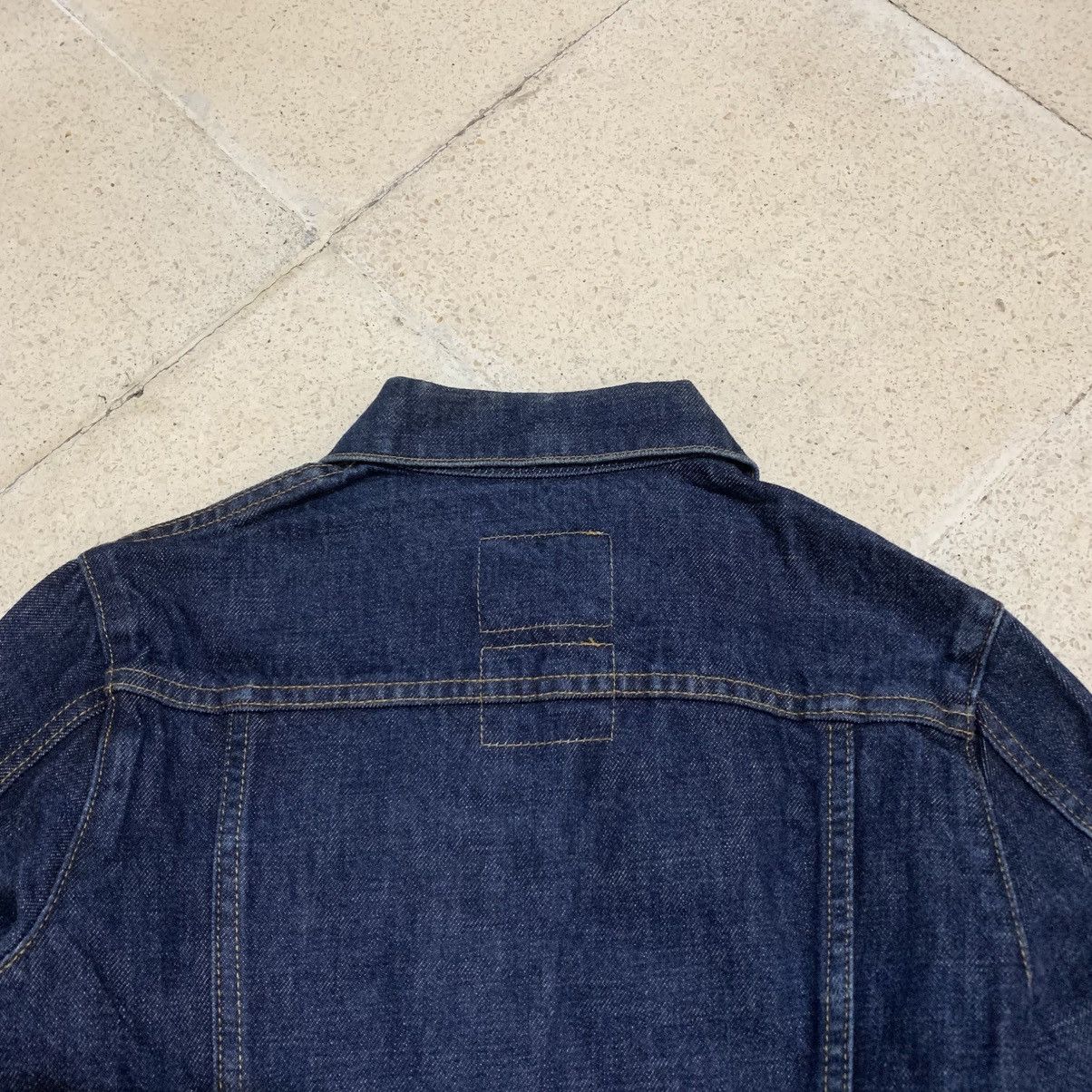 Helmut Lang 2000s Helmut Lang Denim Jacket Indigo Blue Size XS / US 0-2 / IT 36-38 - 14 Thumbnail